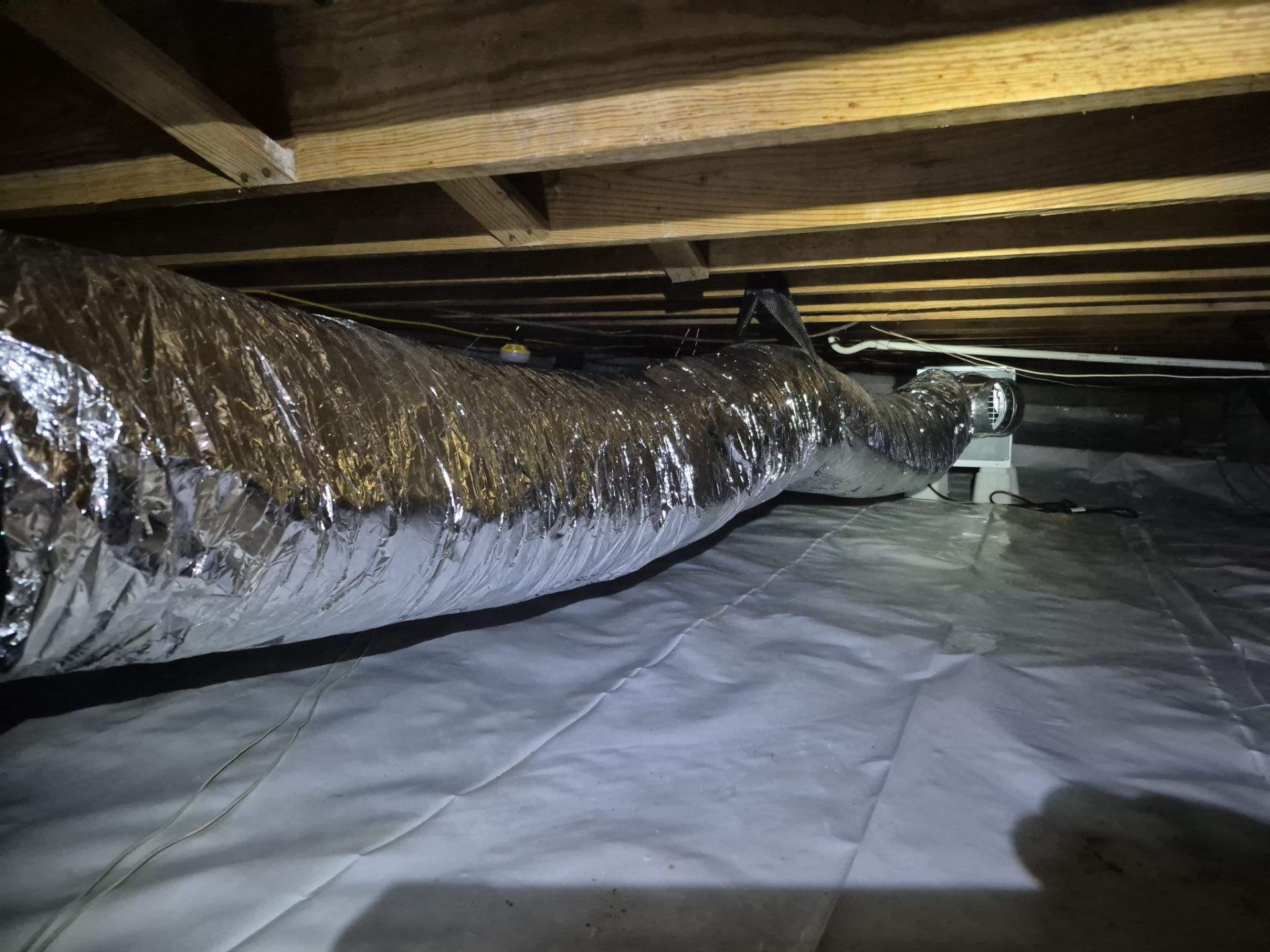 Project in Norfolk by Patriot Crawl Space Repairs