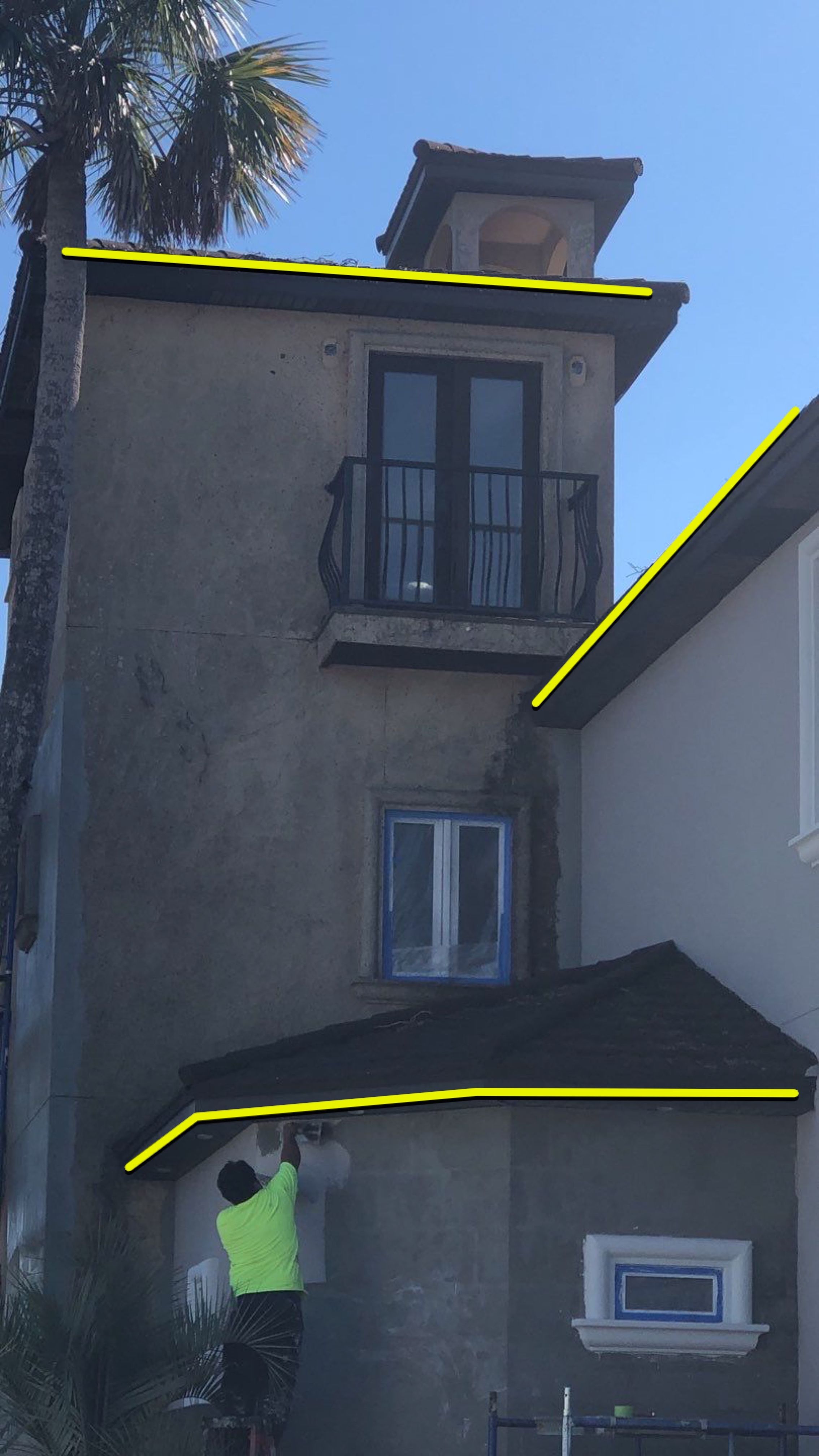 Gutter Installation using Royal Brown K-Style Gutters by Gutter Professors