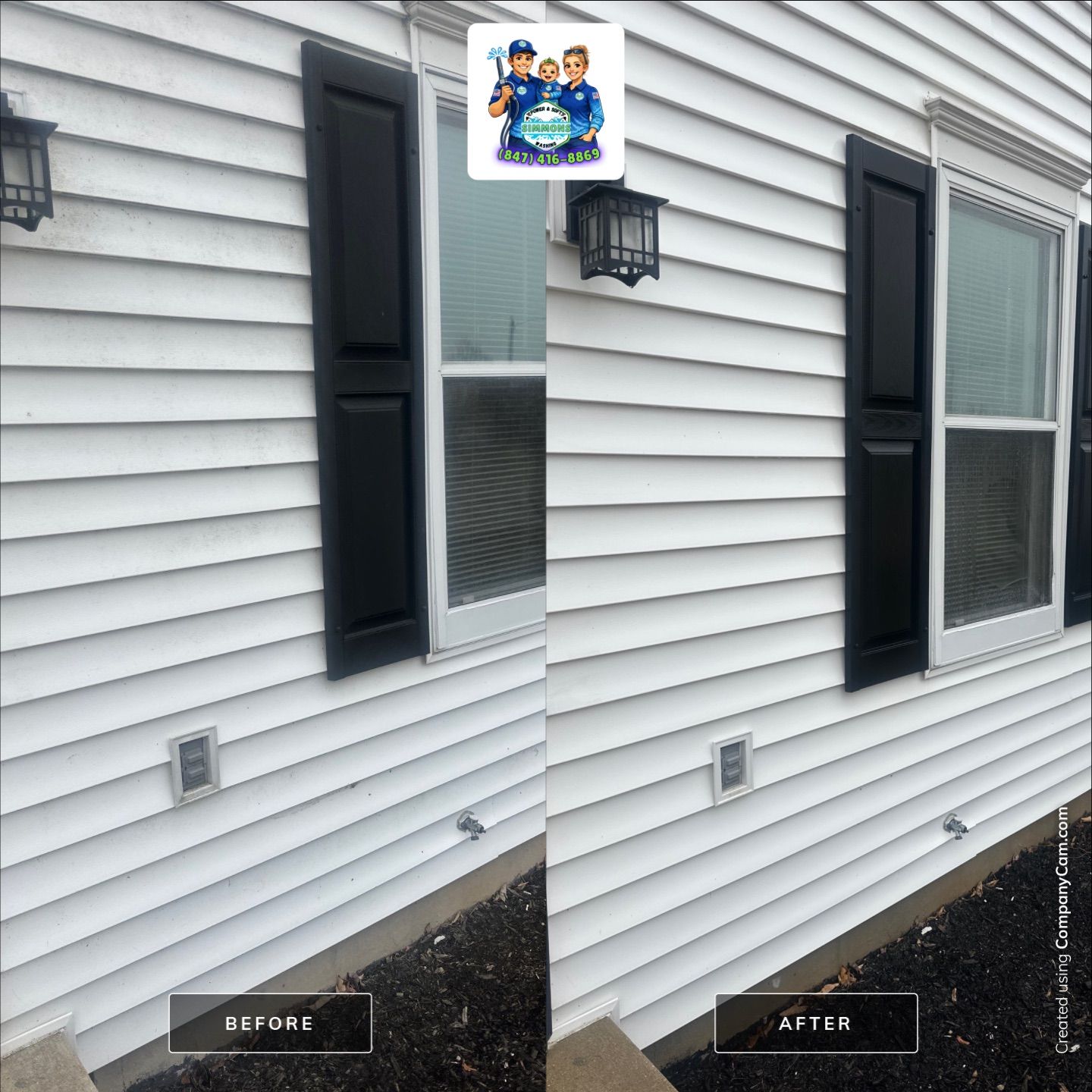 Project in Kenosha by Simmons Power & Soft Washing