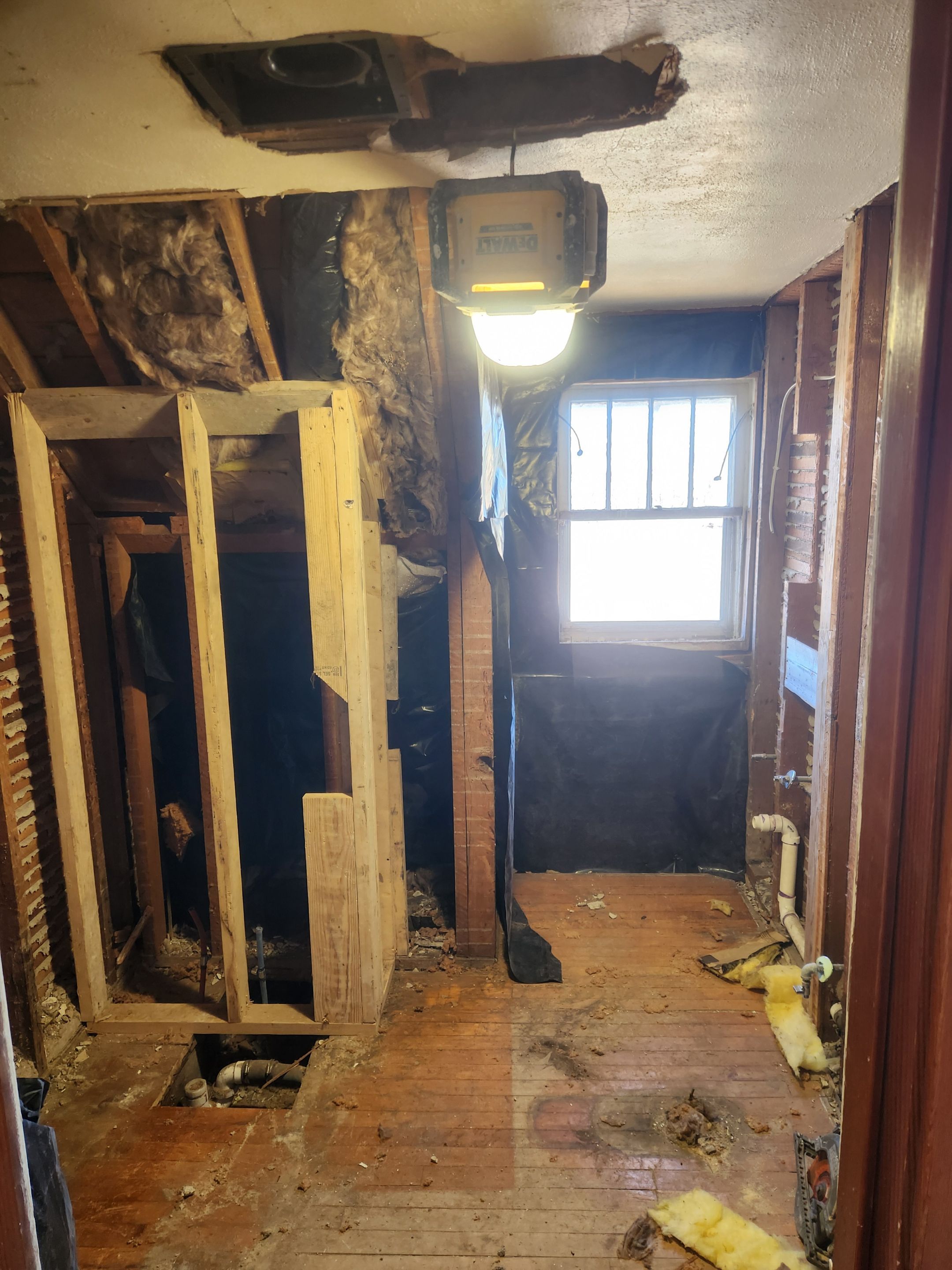 Bathroom remodel by Homebound Construction