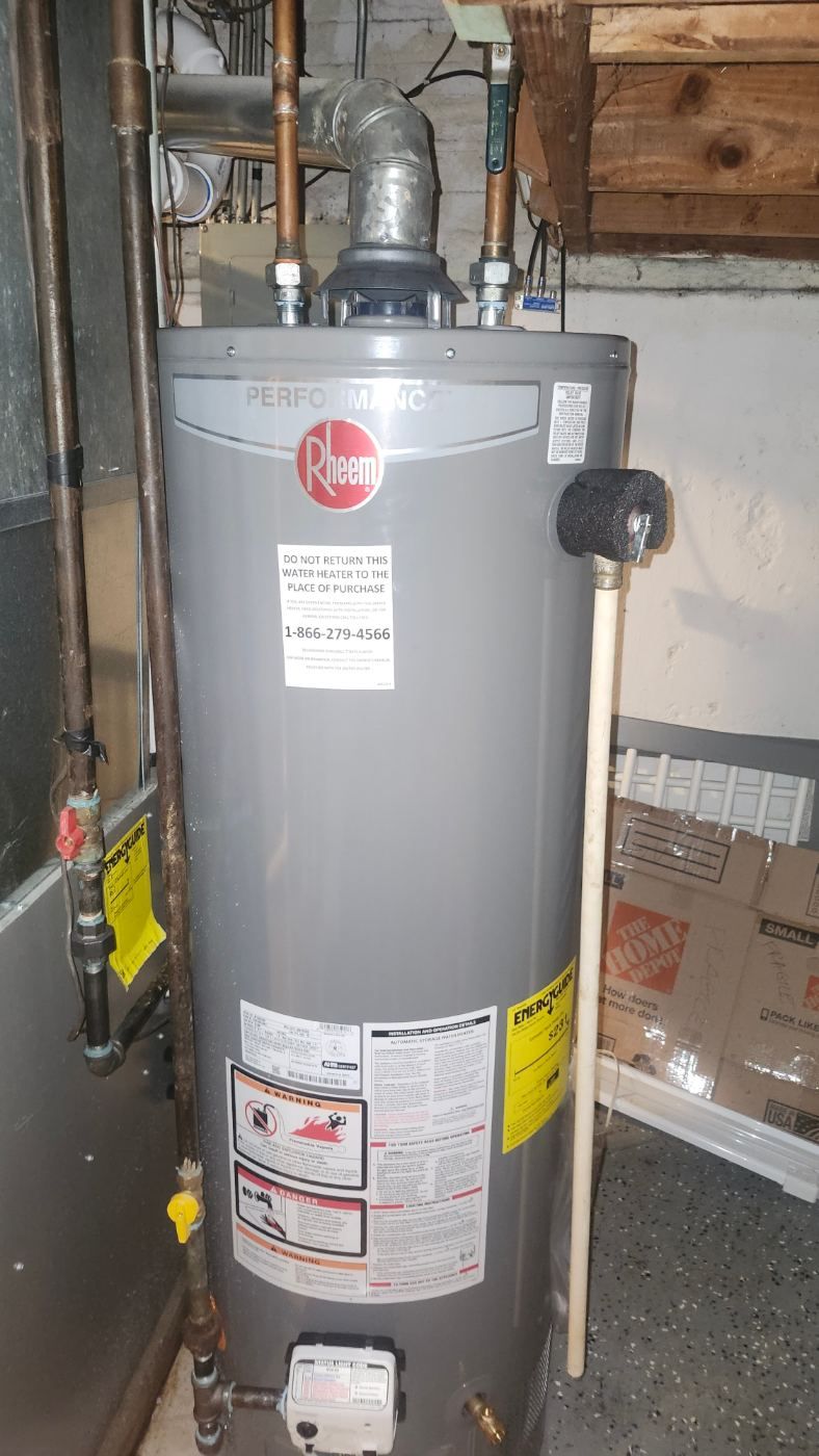 Rheem Performance 40-Gallon Gas Water Heater Replacement – Des Plaines, IL | GSHA Services, LTD by GSHA Services LTD