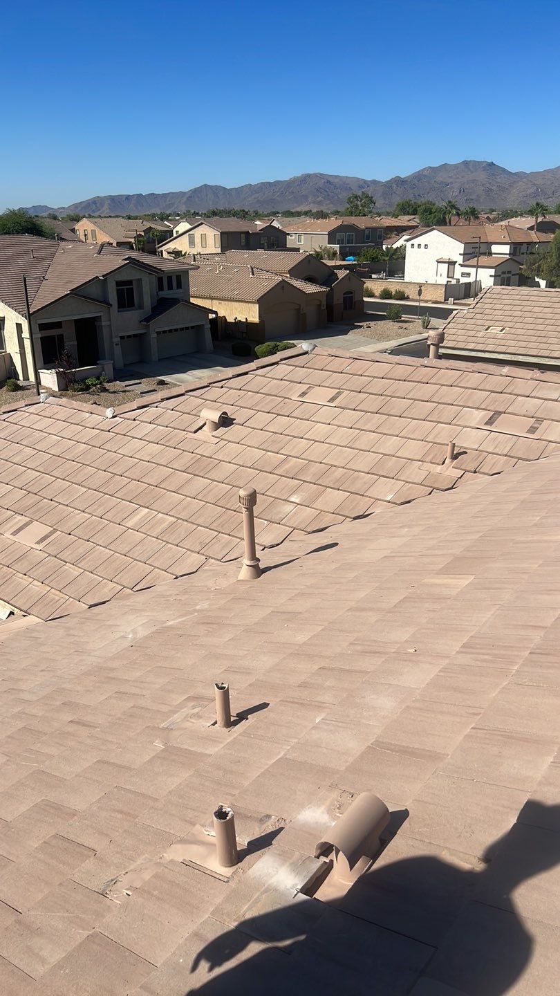 Terracotta Brown Concrete Tile  by Reimagine Roofing