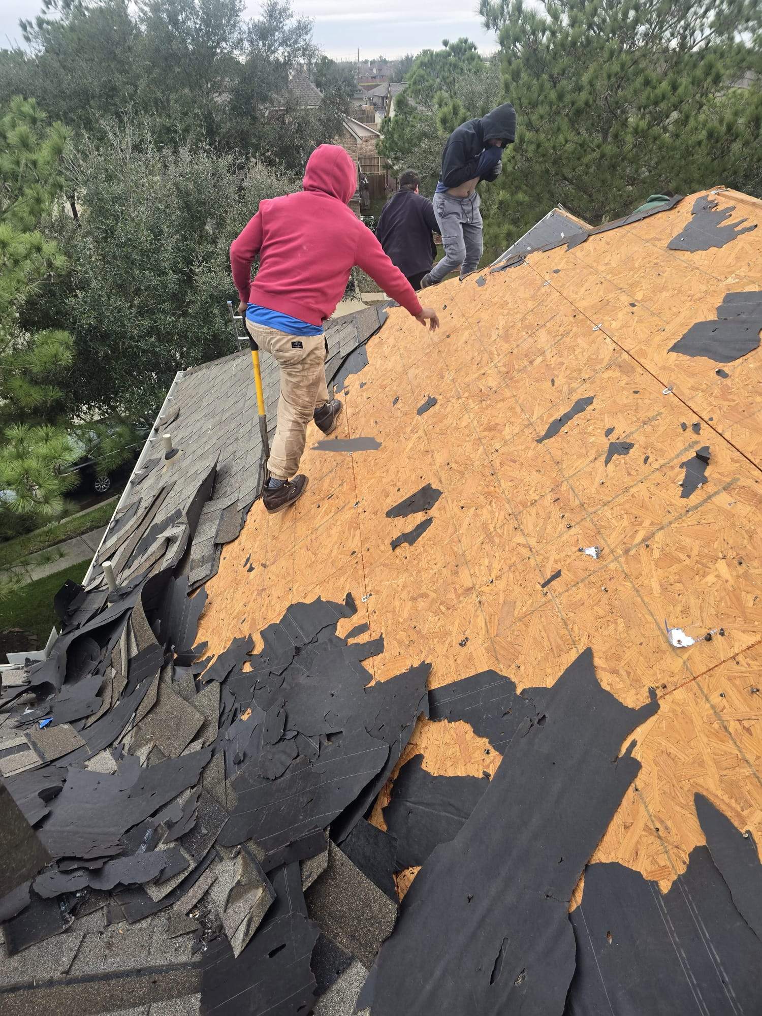 Full Residential Roof Replacement and Storm Damage Repairs in Cypress by Caliber Restoration LLC