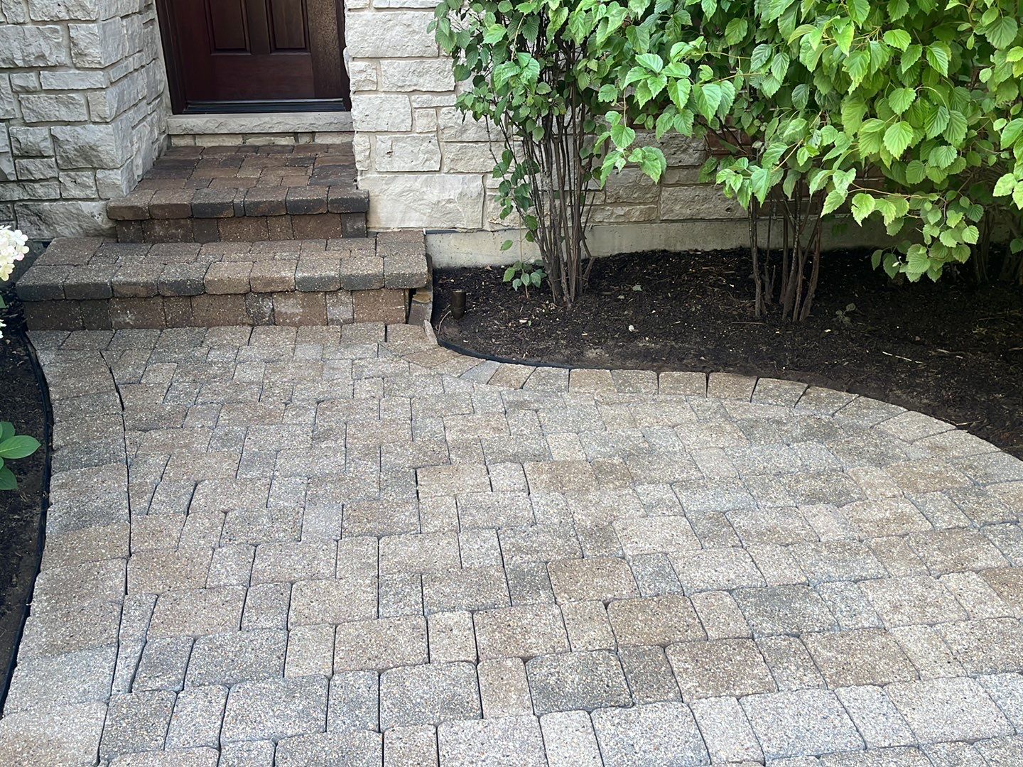 Brick paver clean, sand and seal.  using Surebond SB-1300 by Northern Power Washing LLC.