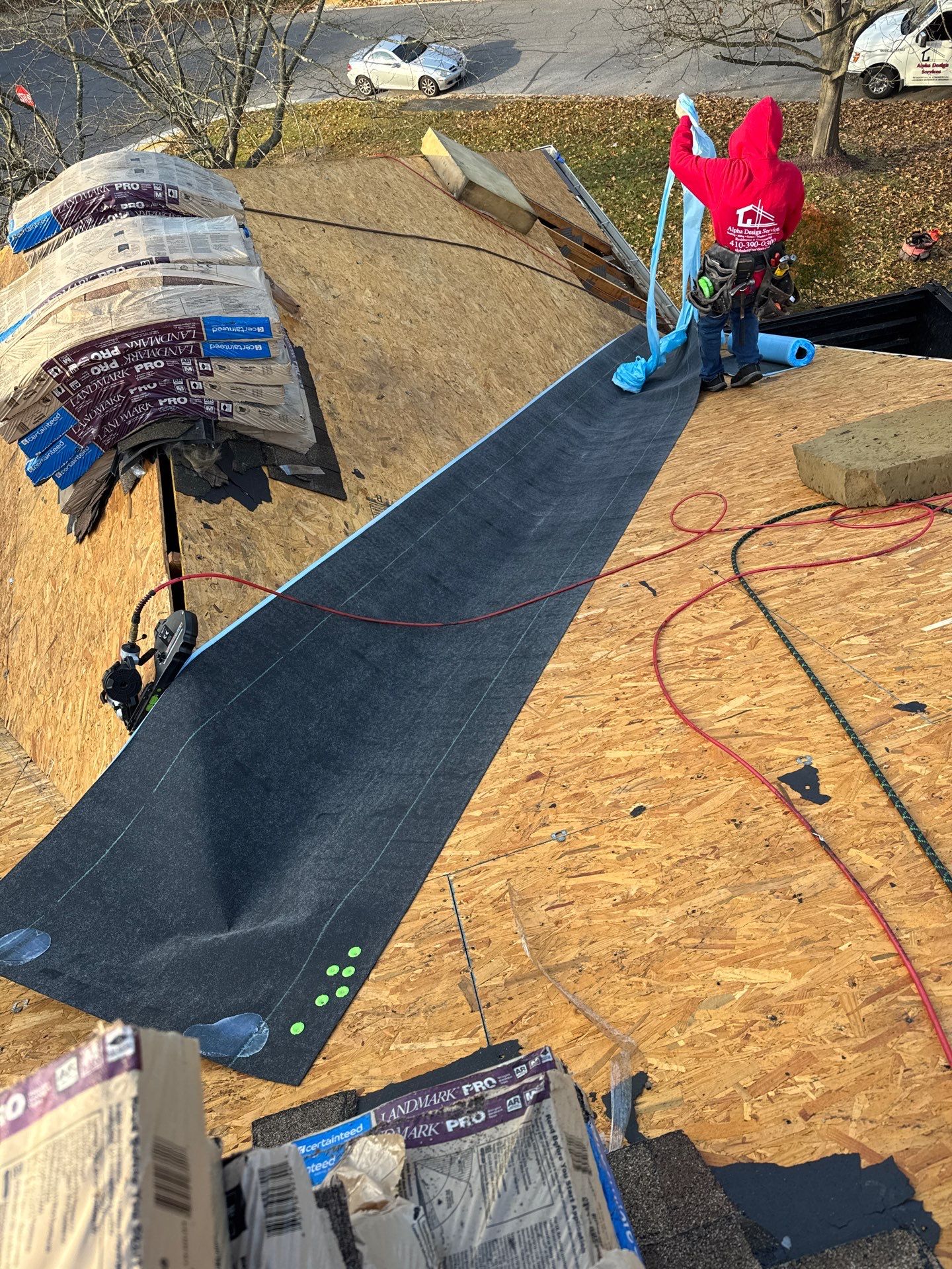 New Roof Replacement  by Alpha Design Services
