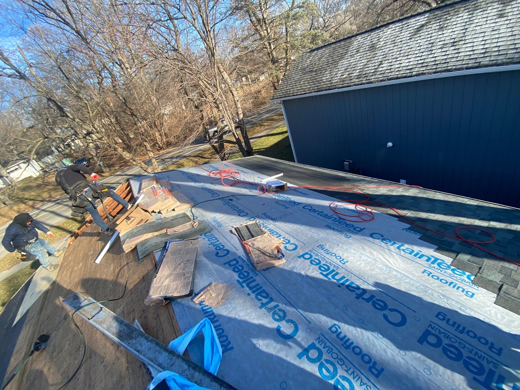 Roof Replacement using CertainTeed Landmark Pro by 180 Contractors