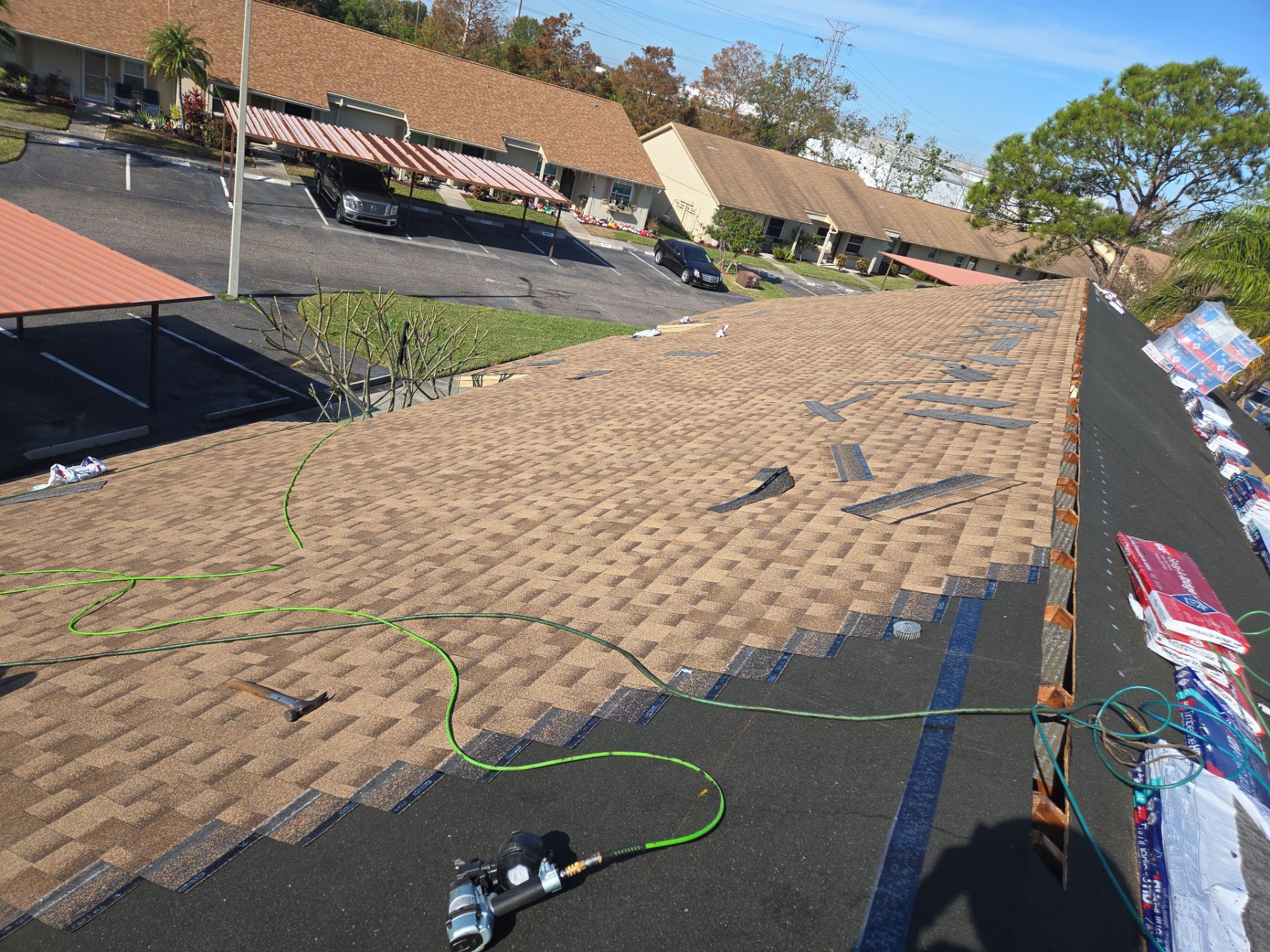 Project in Clearwater 33762 by Mitchell Roofing Company LLC