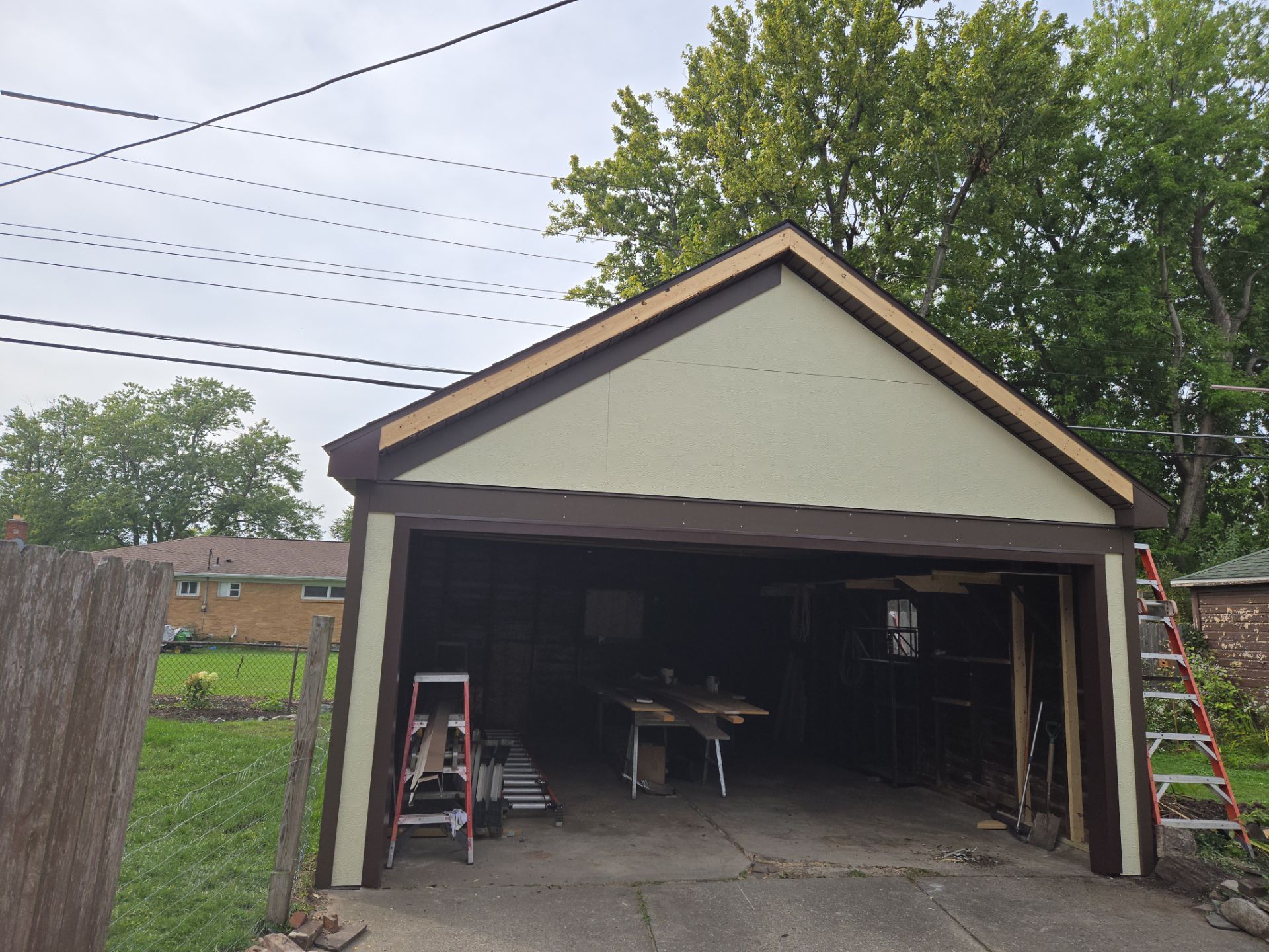 Garage Roof by Ivy Lea Construction