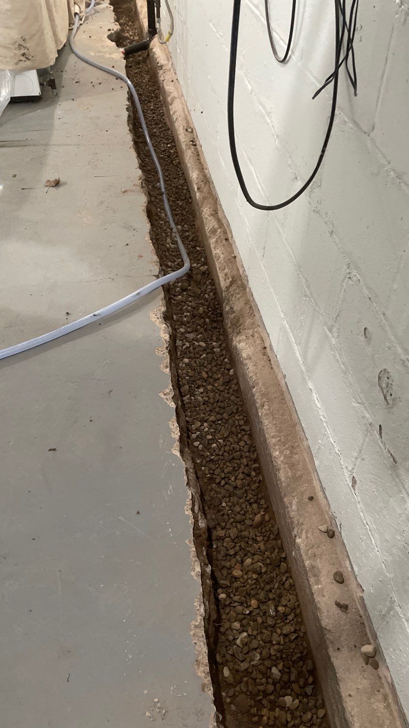 Basement Waterproofing for Kristi & Danny in St. Paul by Waterproofing Northeast