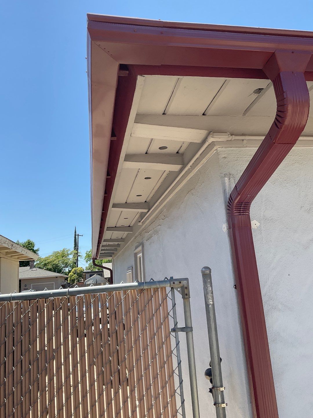 Gutter Installation using Englert LeafGuard Gutters by Byers Enterprises 