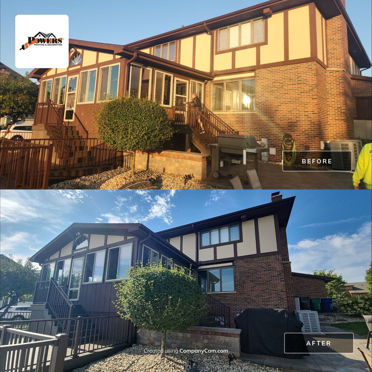 Exterior Painting, Sunroom Painting & Wood Trim Painting in Lockport by Powers Painting & Decorating, LLC