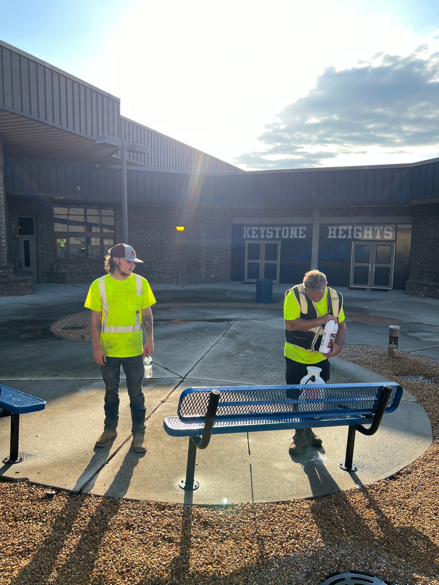 Landscape Install | Keystone Heights HS by ProGreen Services