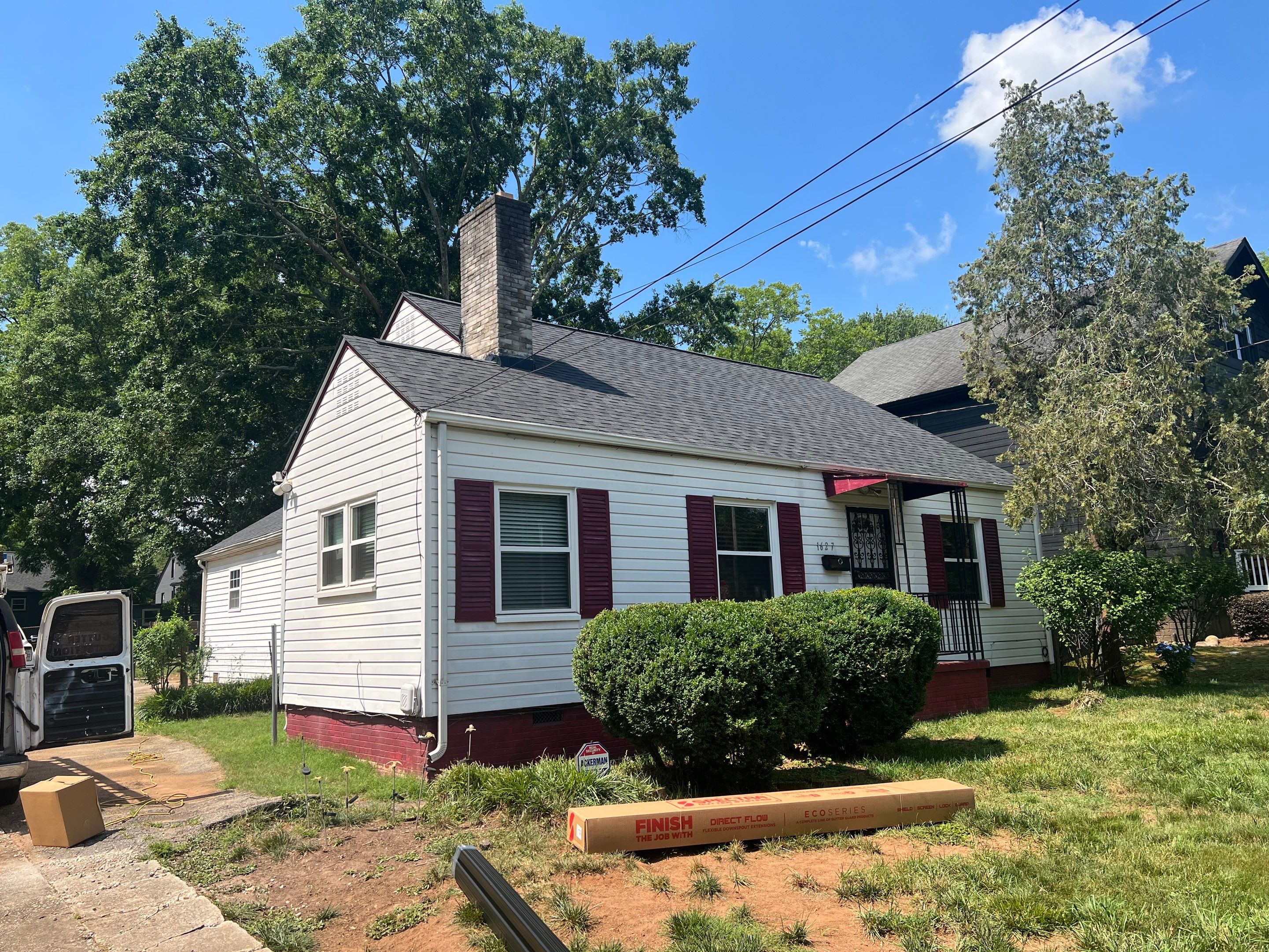 NEW roof, ALL NEW decking, and ALL NEW gutters by Nailed It Roofing & Remodeling LLC