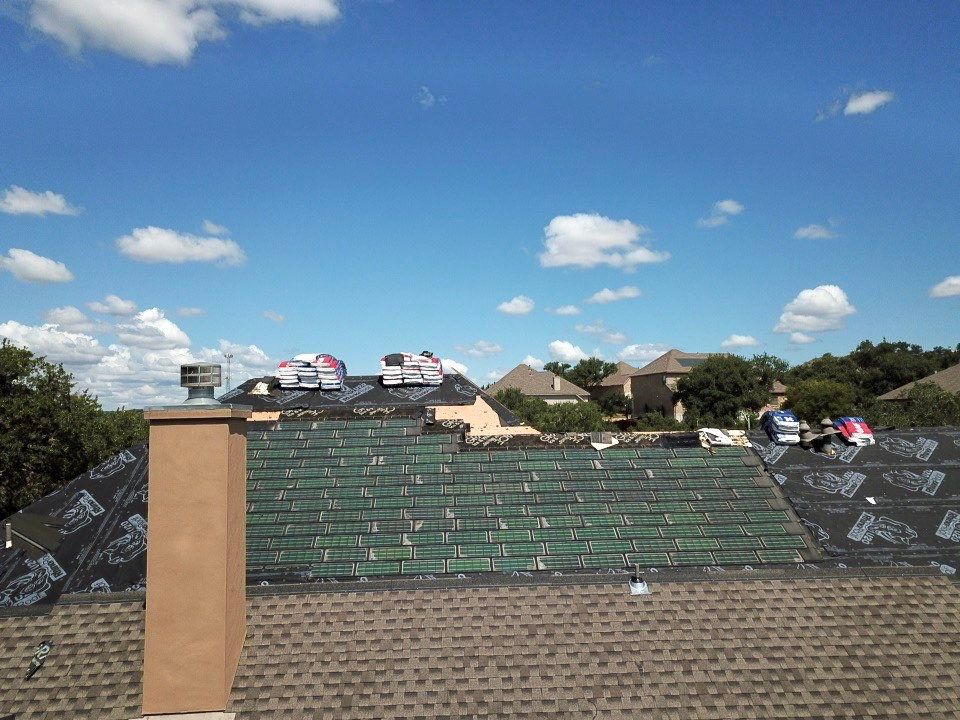 Residential Roof Replacement using GAF Timberline HDZ Architectual Shingles by Premier Roofing and Contracting