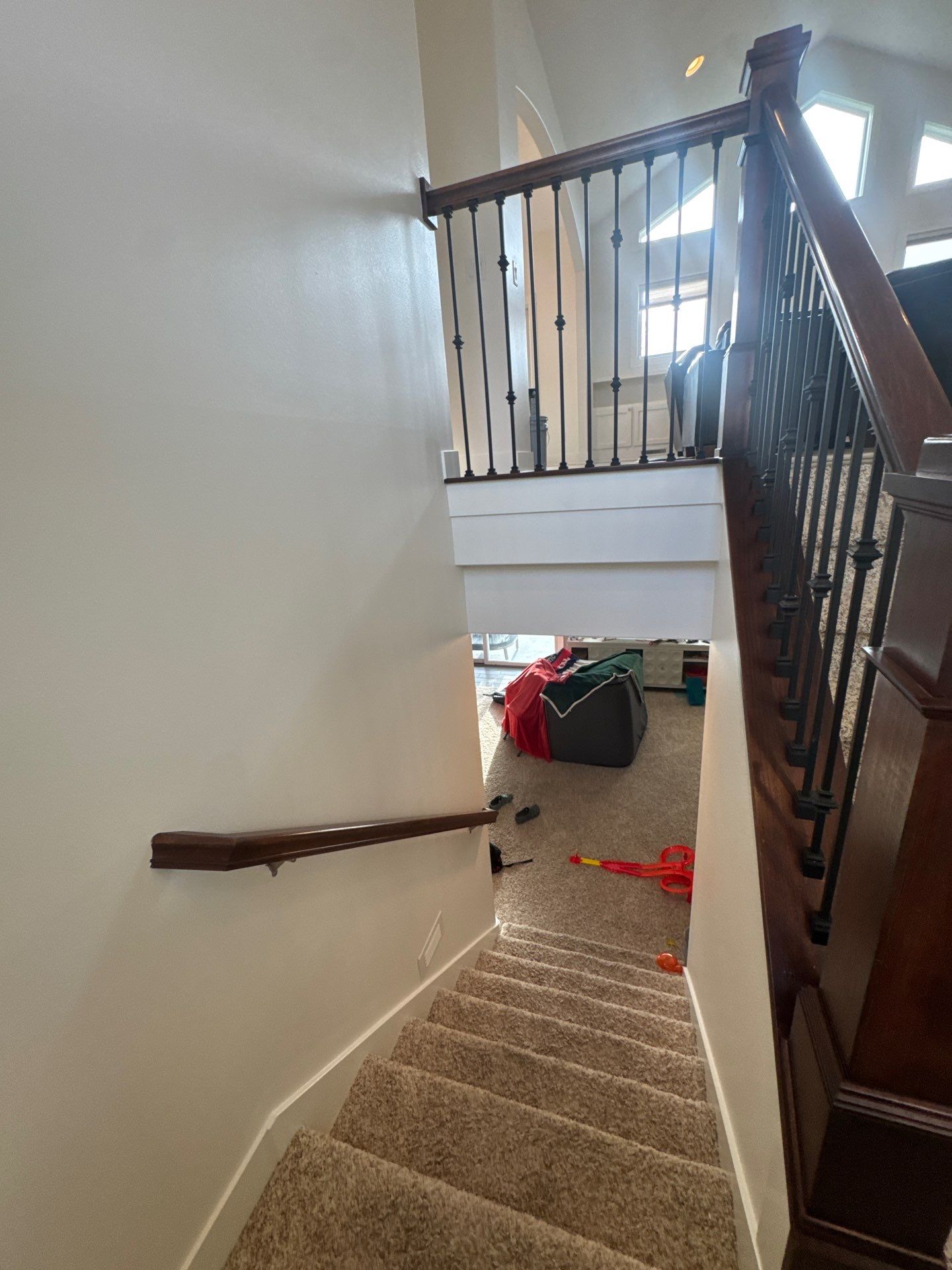 Interior Repaint walls and Baseboards with Color Change by Midwest Paint LLC