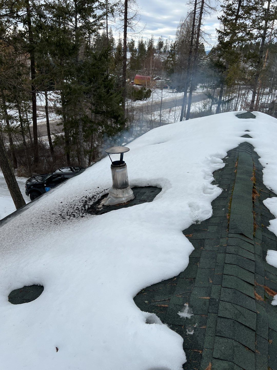 GAF Timberline HDZ - Hunter Green by Montana Roofing Solutions