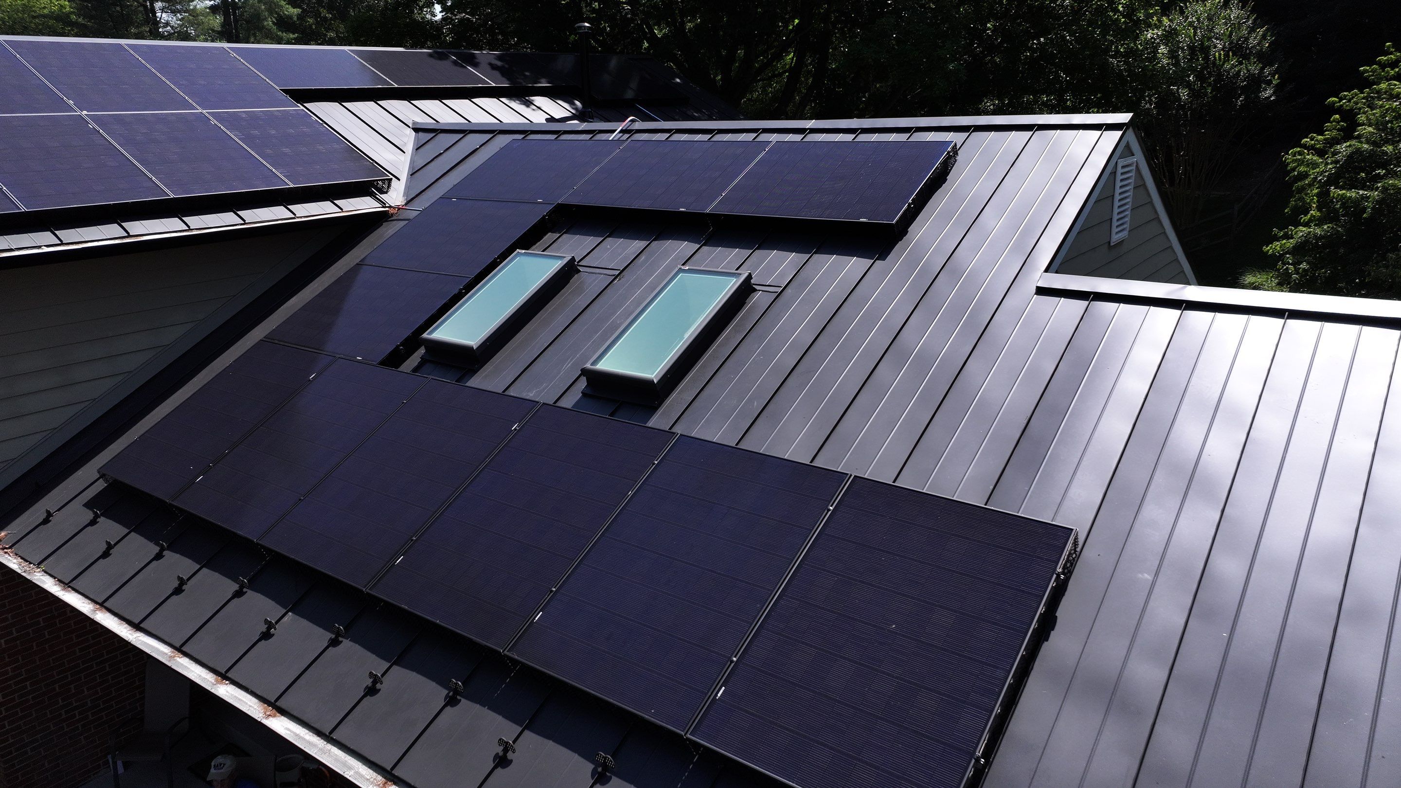 Metal Roof + REC Panels: A Solar Upgrade by American Home Contractors