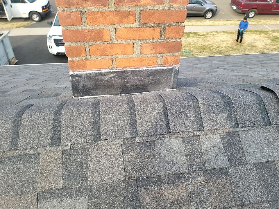 Residential Roofing Installation using Owens Corning TruDefinition - Williamsburg Gray by A Plus Exterior