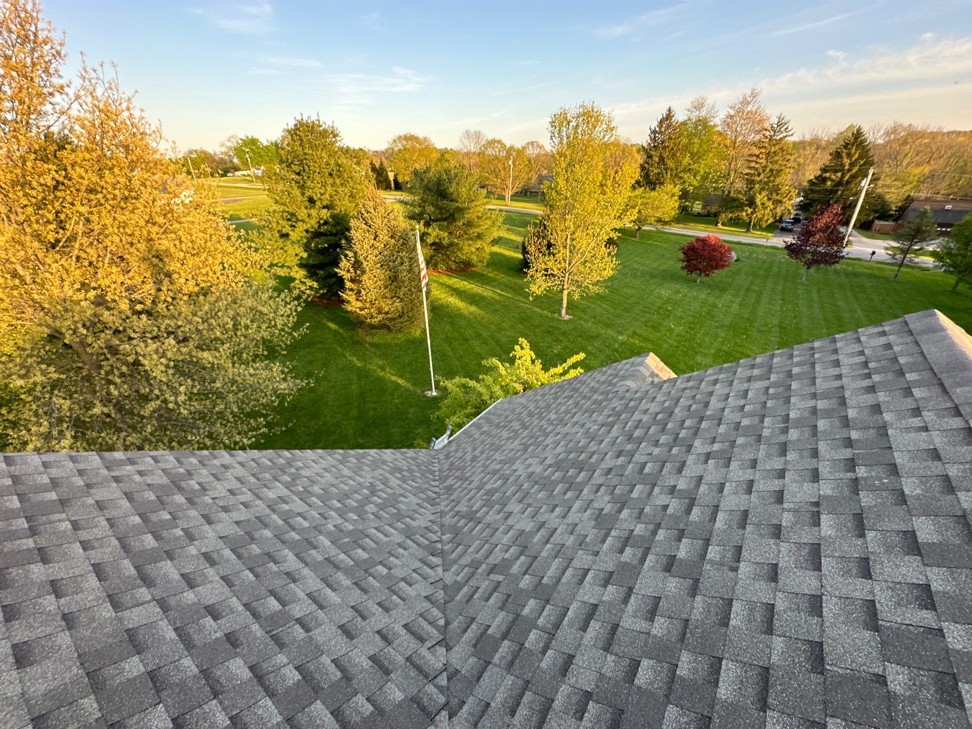 Residential Roofing Installation using Duration Series Shingles - Driftwood by RoofX 