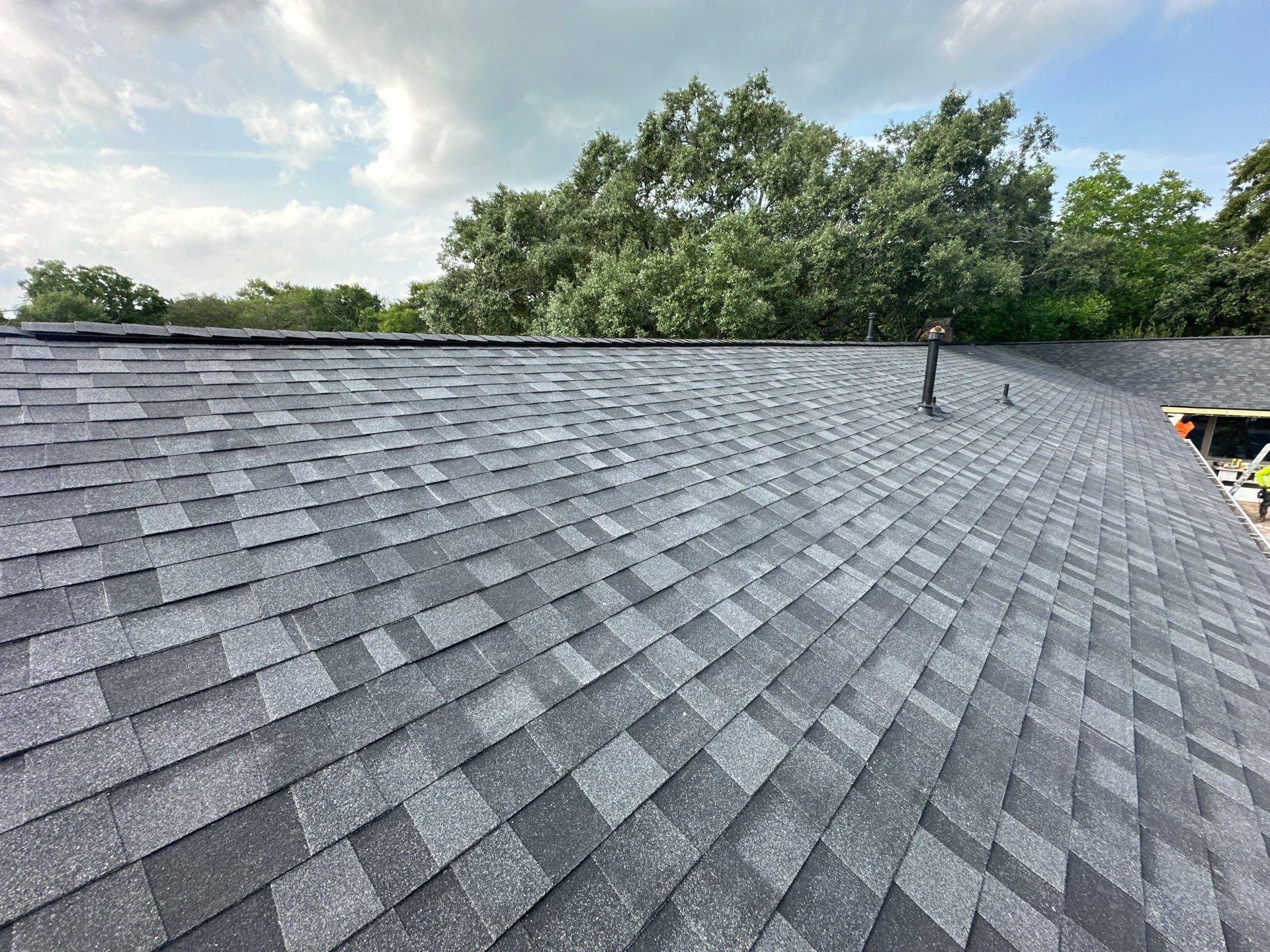 Project in Houston by Motion Roofing