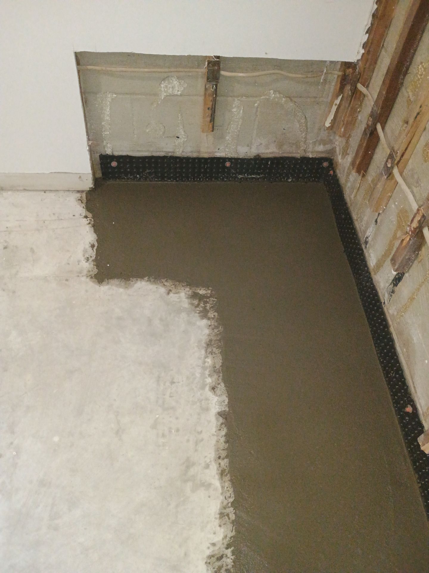 Drain tile for Kael in New Brighton by Waterproofing Northeast