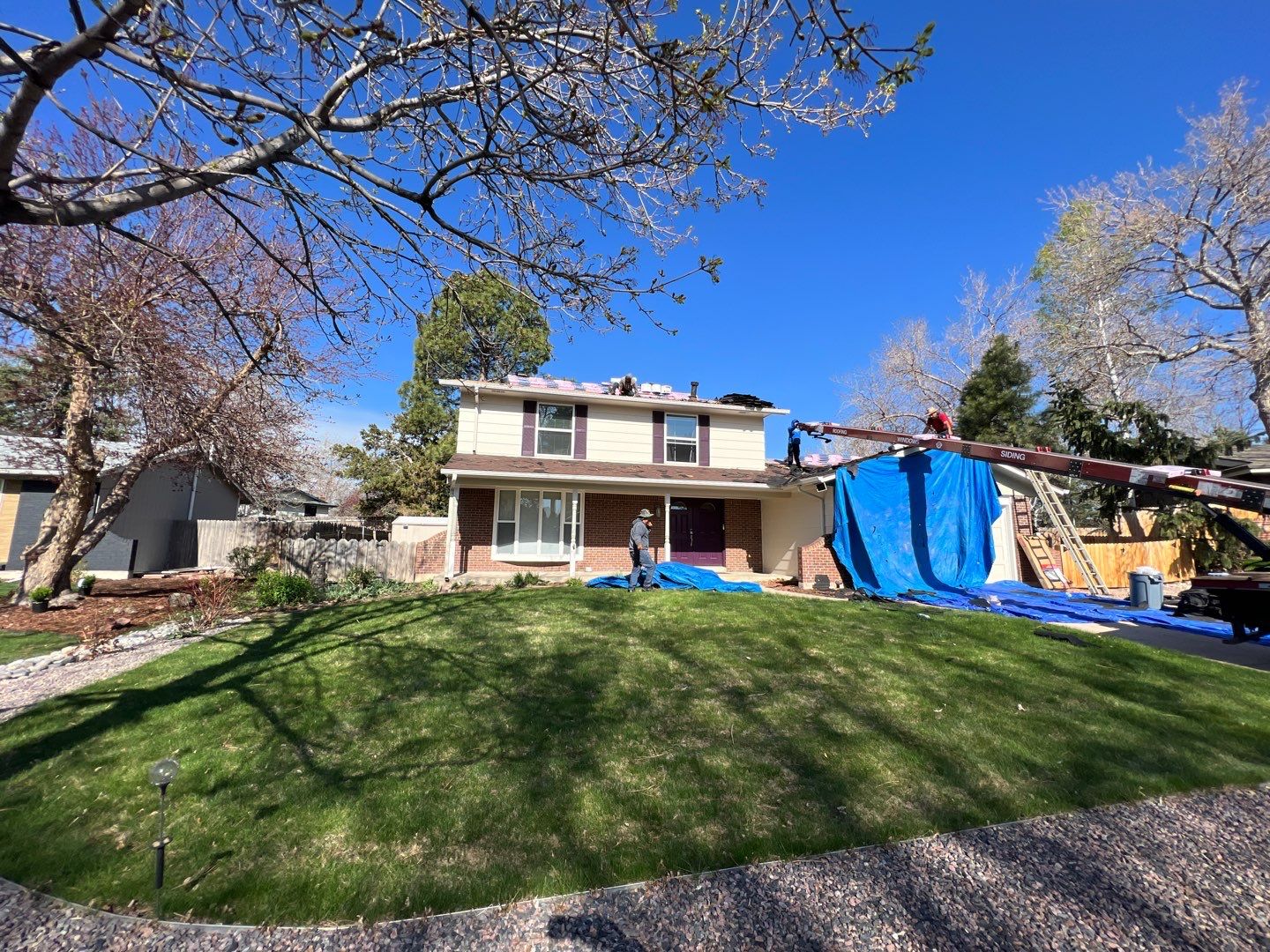 Residential Roofing Installation using Owens Corning TruDefinition Duration STORM - Brownwood by A to Z Roofing