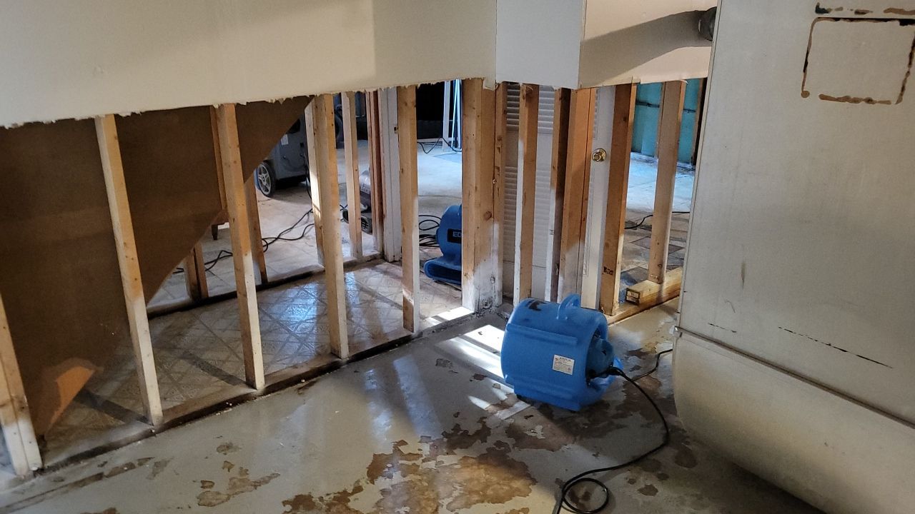 Exterior Wall Basement Leak by Chicagoland Water Medics