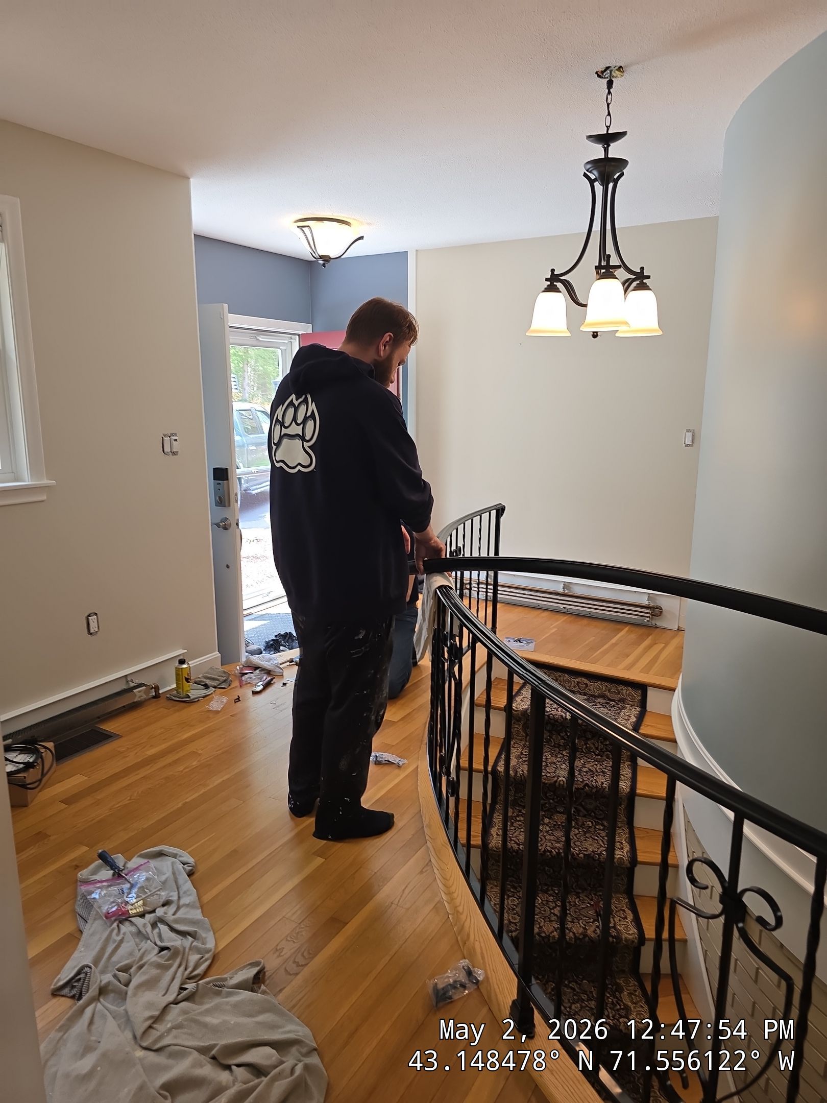 Comprehensive Interior Painting and Surface Restoration for Bow Residence by The Persnickety Painters