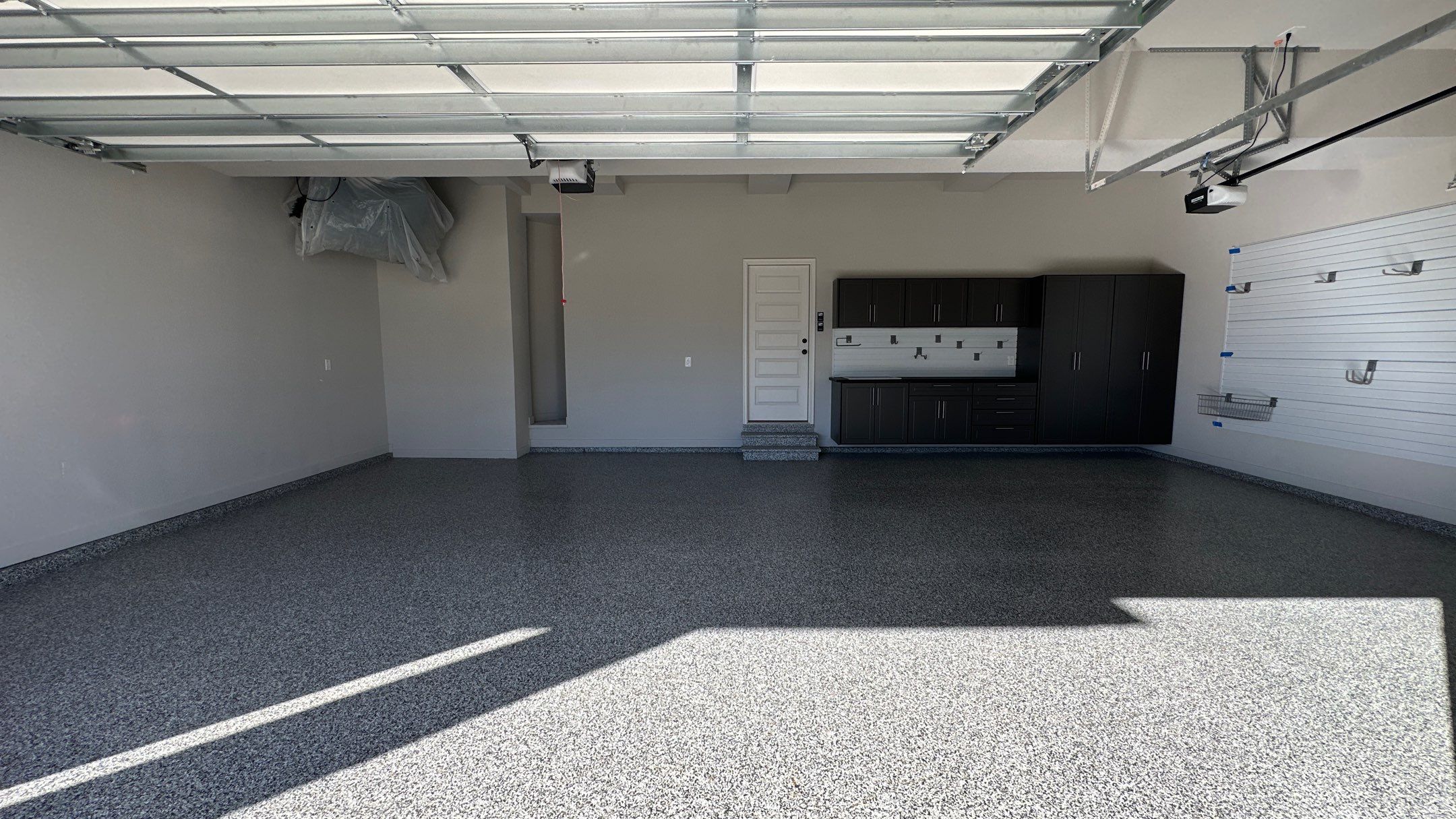 Lisa S. chose a pewter powder on her cabinets by Banner Garage