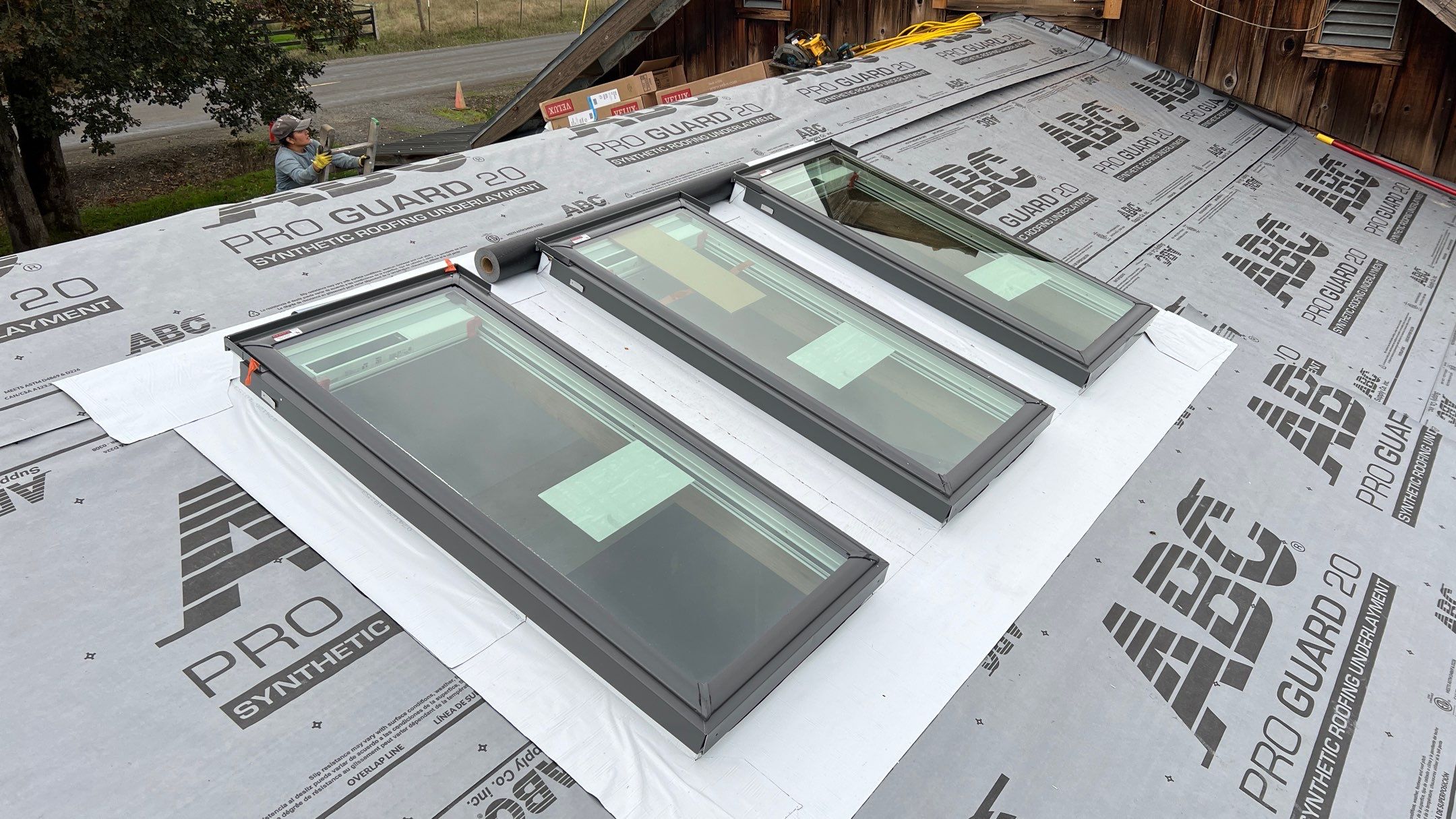 Residential Roofing Installation + New Skylights by Villegas Remodeling, LLC