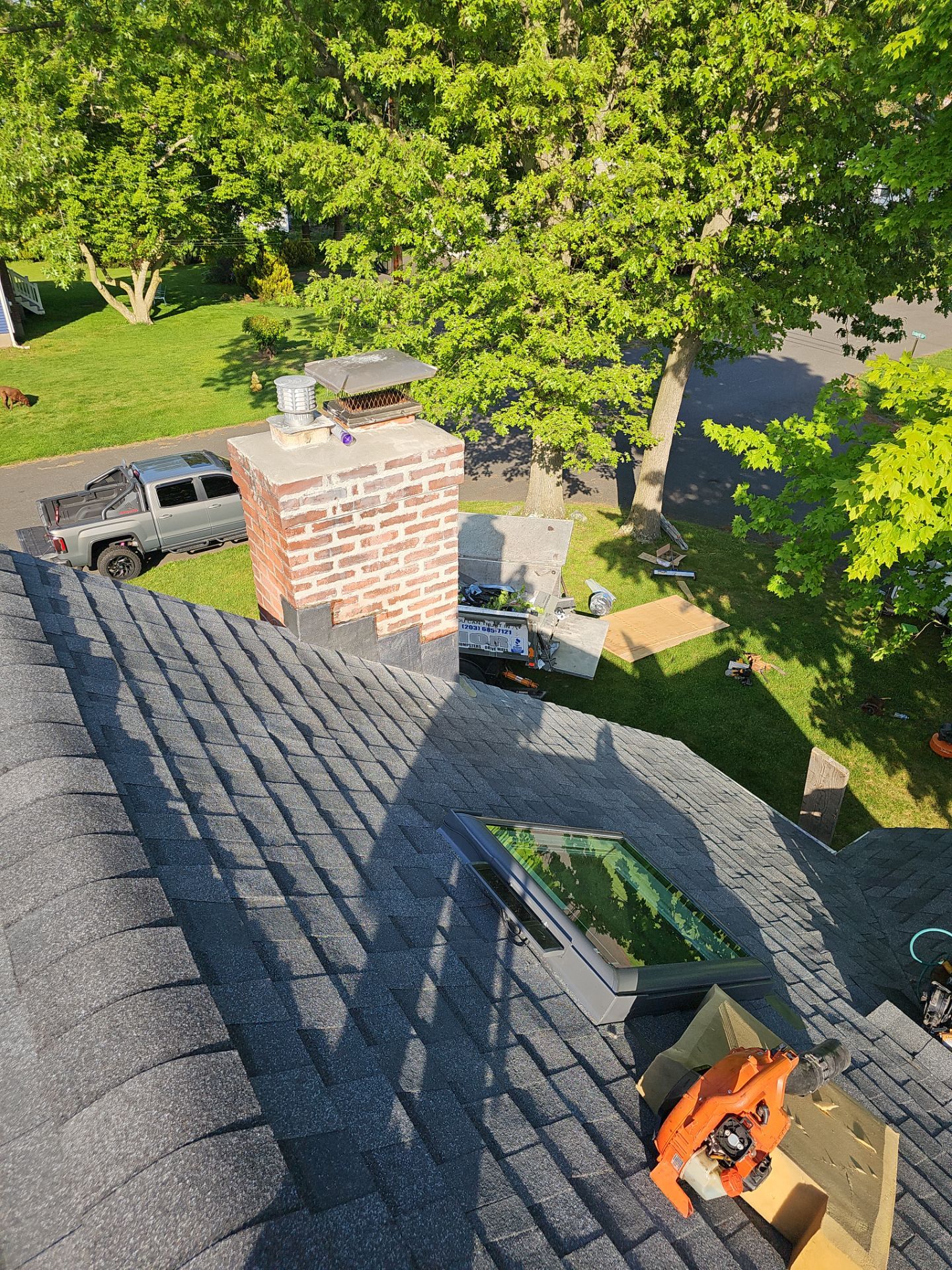 Residential Roofing Installation using Tamko Titan XT - Virginia Slate by A Plus Exterior