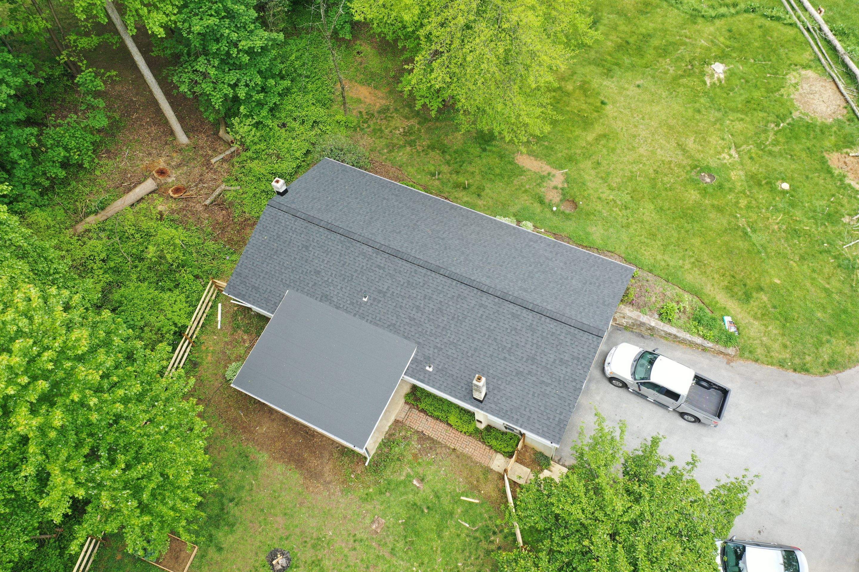 Roofing Installation using CertainTeed Landmark - Moire Black by Storm Guard of Ches-Mont PA