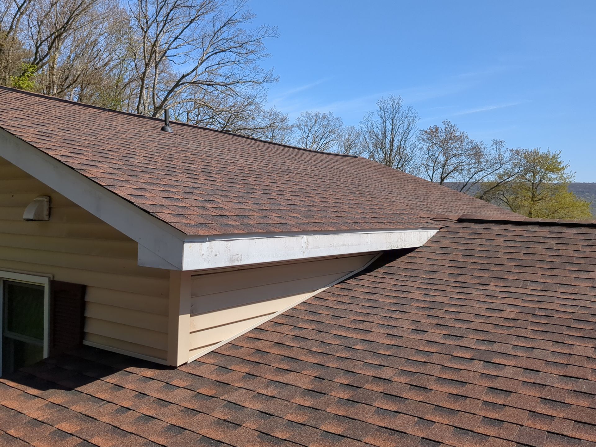 GAF Timberline Shingle Replacement and Porch Roof Construction in Tower City by Esh Builders