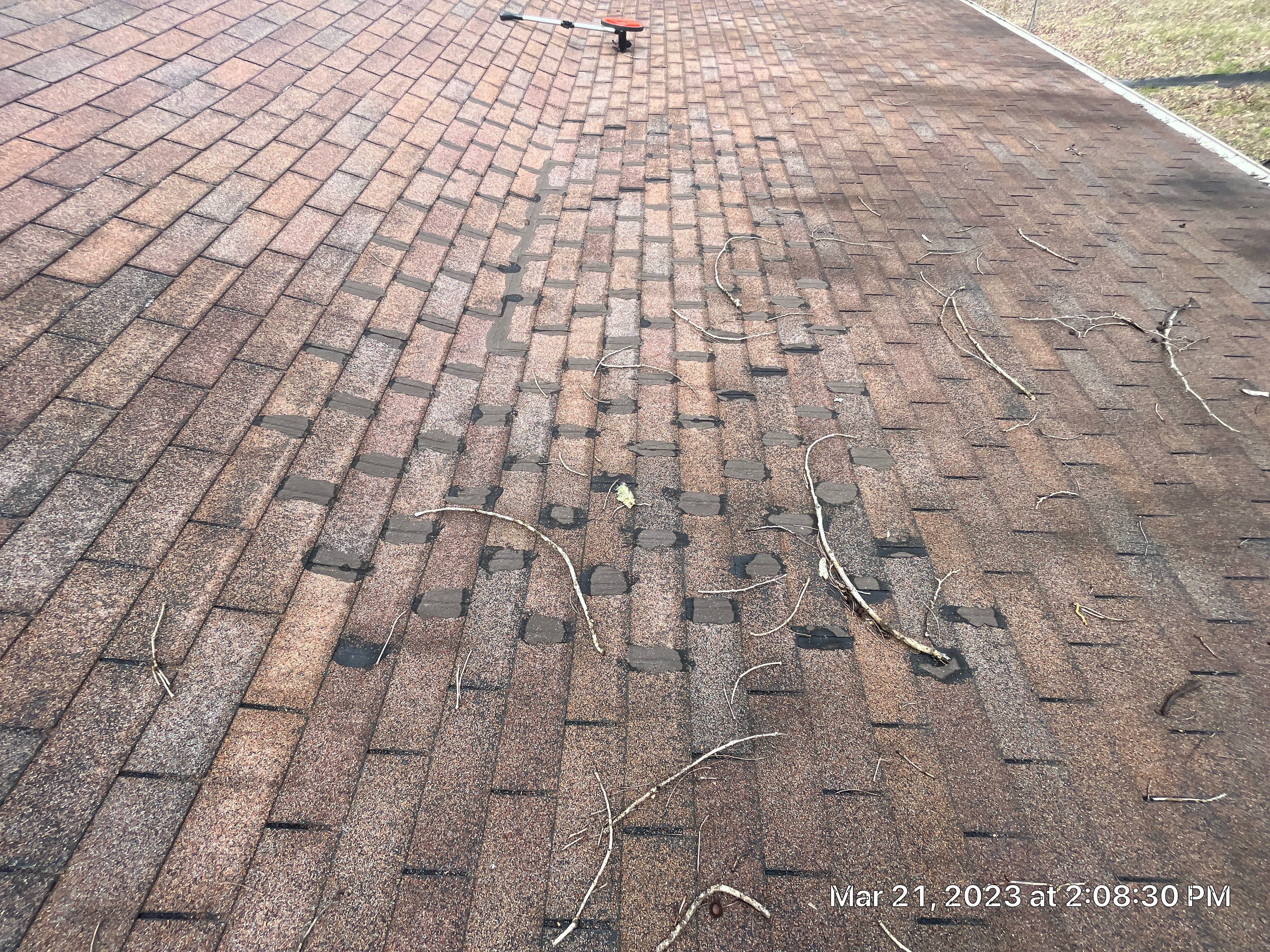 Residential Roofing Installation using Aluminum Roofing panels by Hostetler Roofing