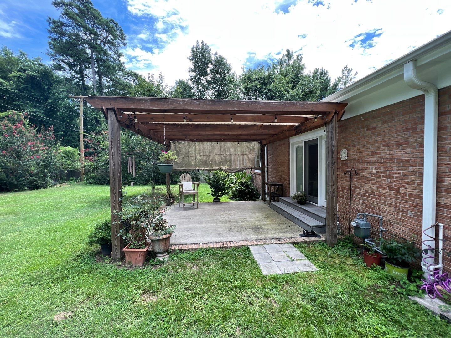 Porch Build using Trex Decking by Midlands Roofing & Exteriors