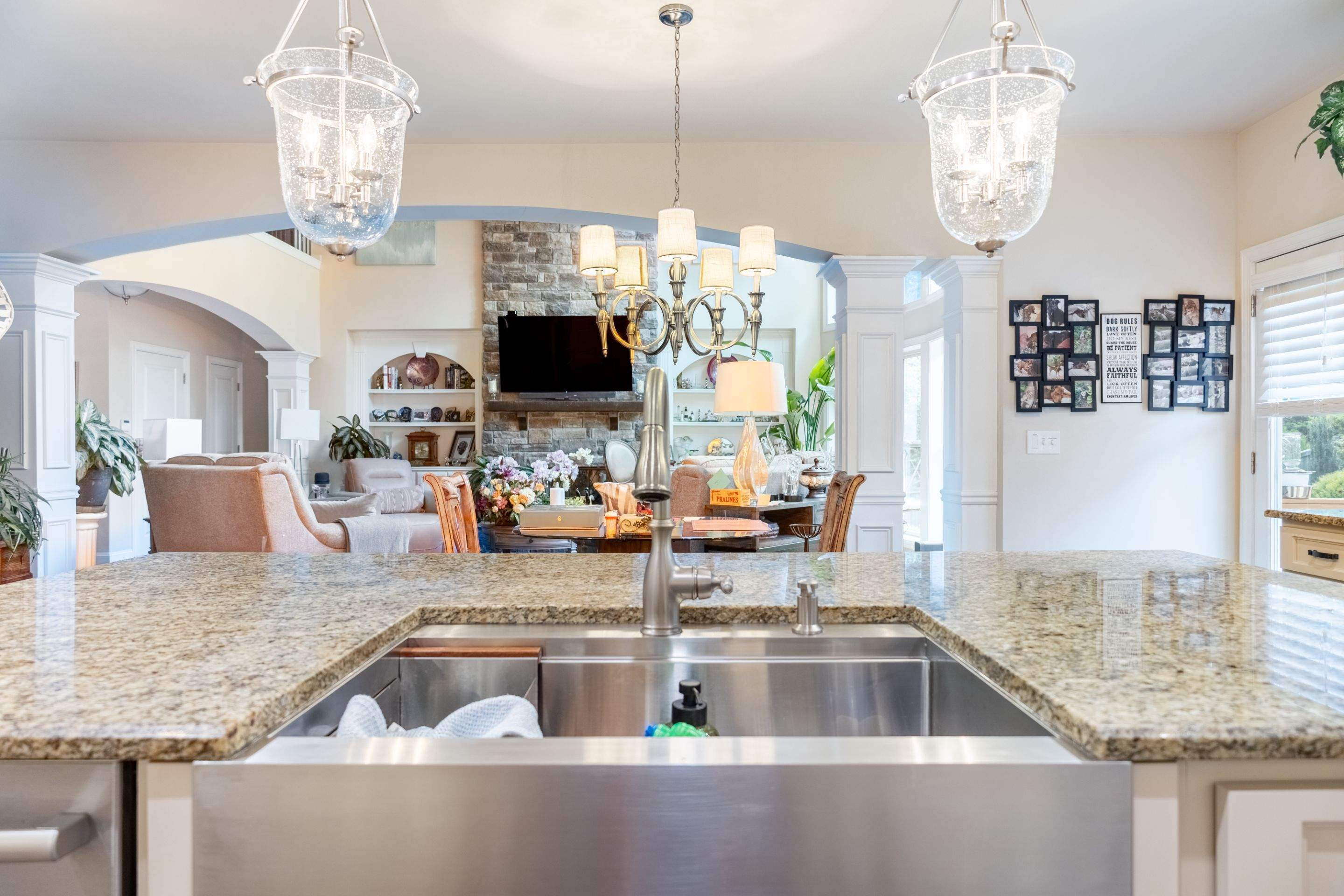 From Dark to Bright - One more Dream Kitchen by Heart & Home Kitchen & Bath Remodeling LLC