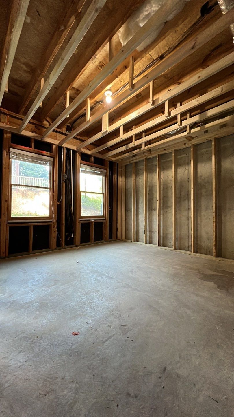 Modern Basement Finishing Project in Acworth Featuring Custom Wet Bar by Swift Home Renovations