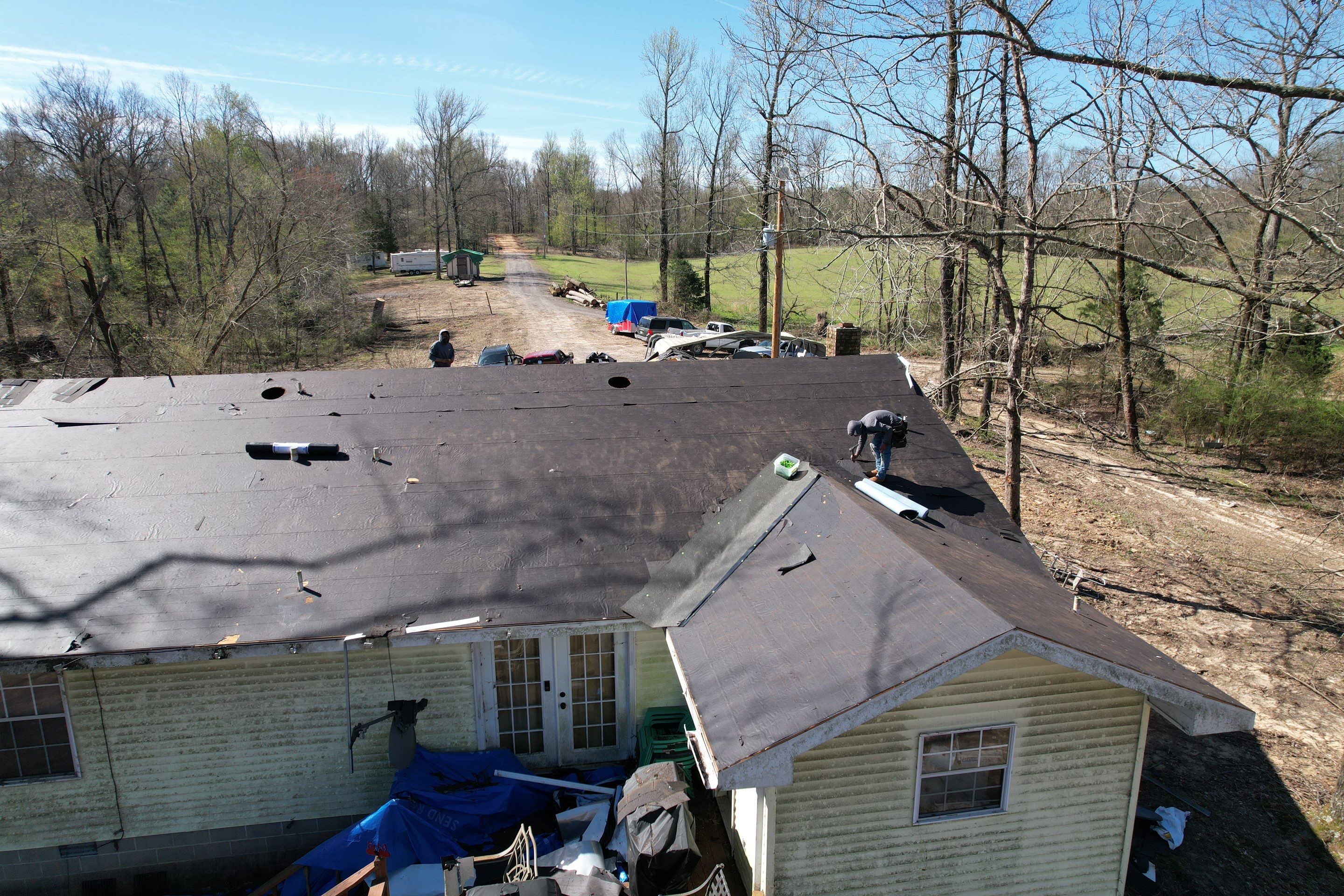 Residential Shingle Reroof using Certainteed Landmark 3-Tab by Hostetler Roofing