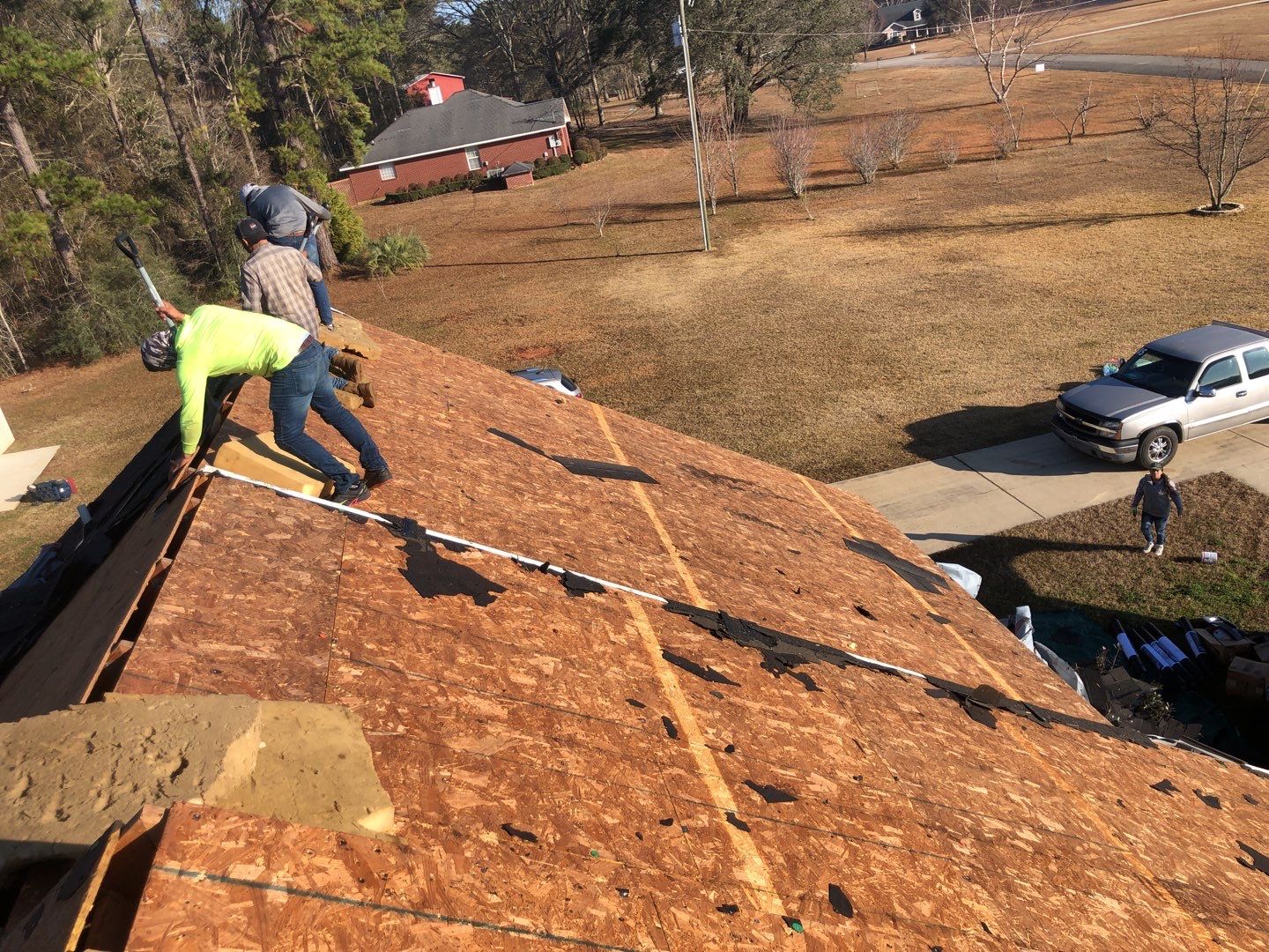 Residential Roofing Installation using Roof Replacement by American Roofing & Construction LLC