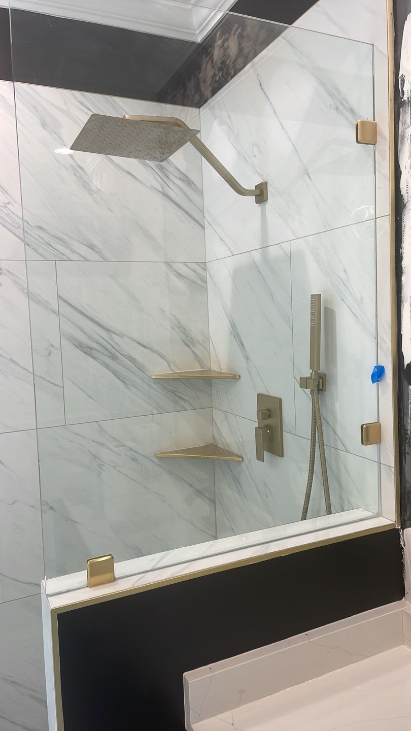 Woods Trace - Bathroom Remodel  by Pillar and Pine