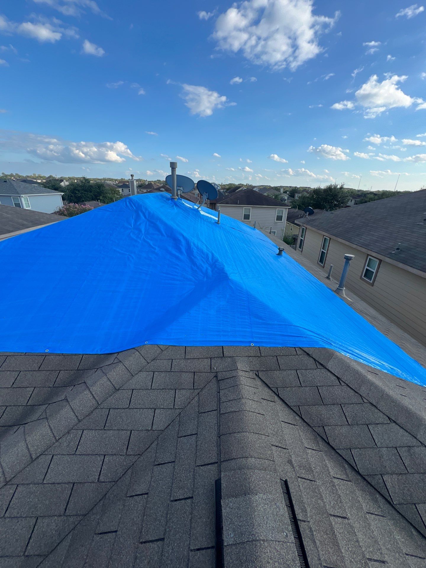 Residential Roofing Repair using Owen's Corning Duration (Lifetime) Shingles by Roof Repair Company