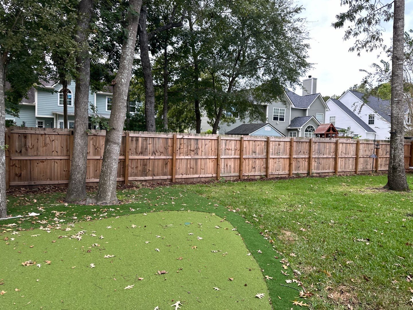 Weathered Fence and Patio using Wood Sealant and Concrete Sealant by DuraSeal