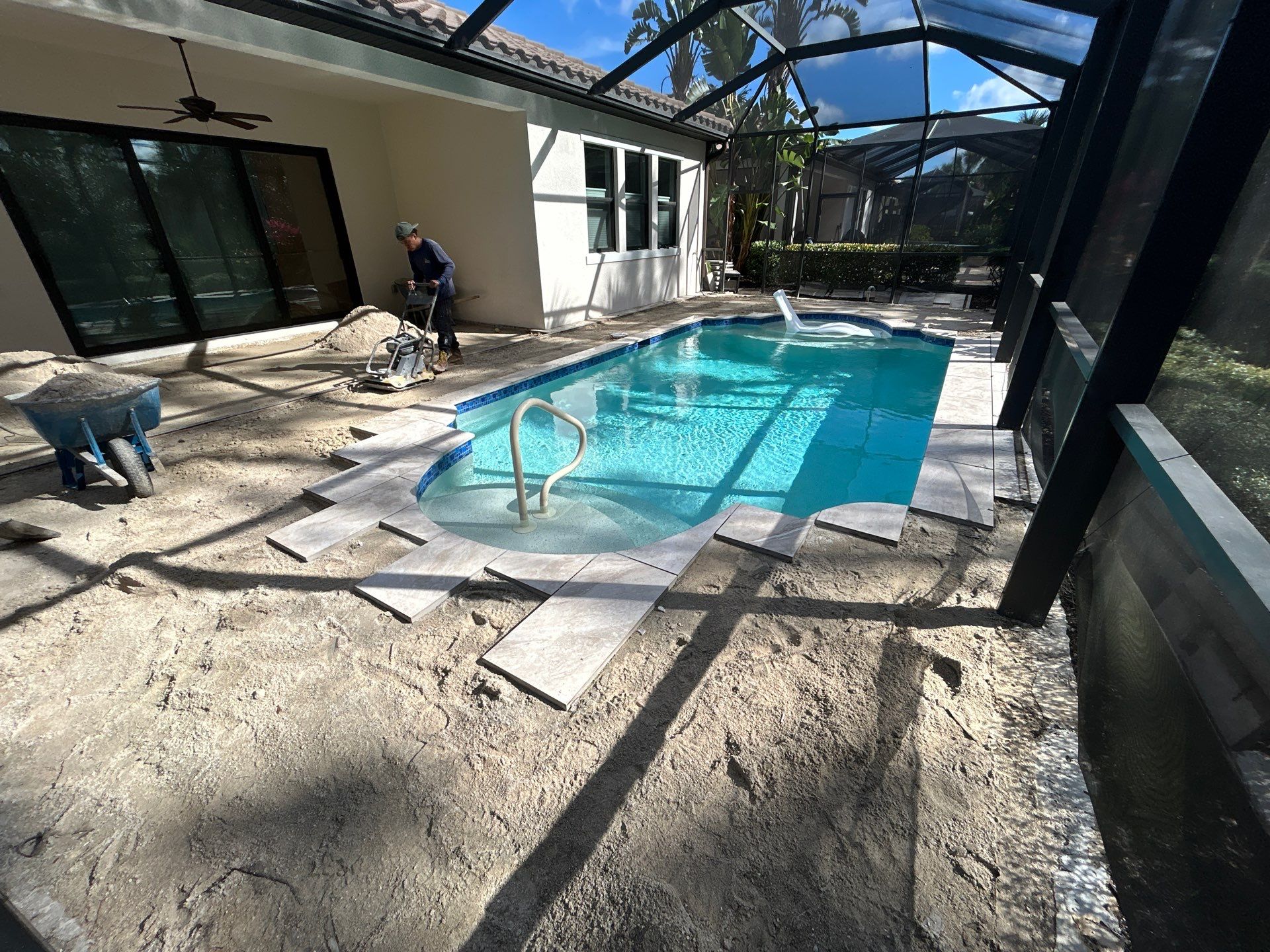 Paver Repair | Pool Deck Restoration by Old Town Pavers Llc
