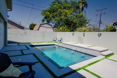 Cocktail Pool & Spa With Automatic Cover