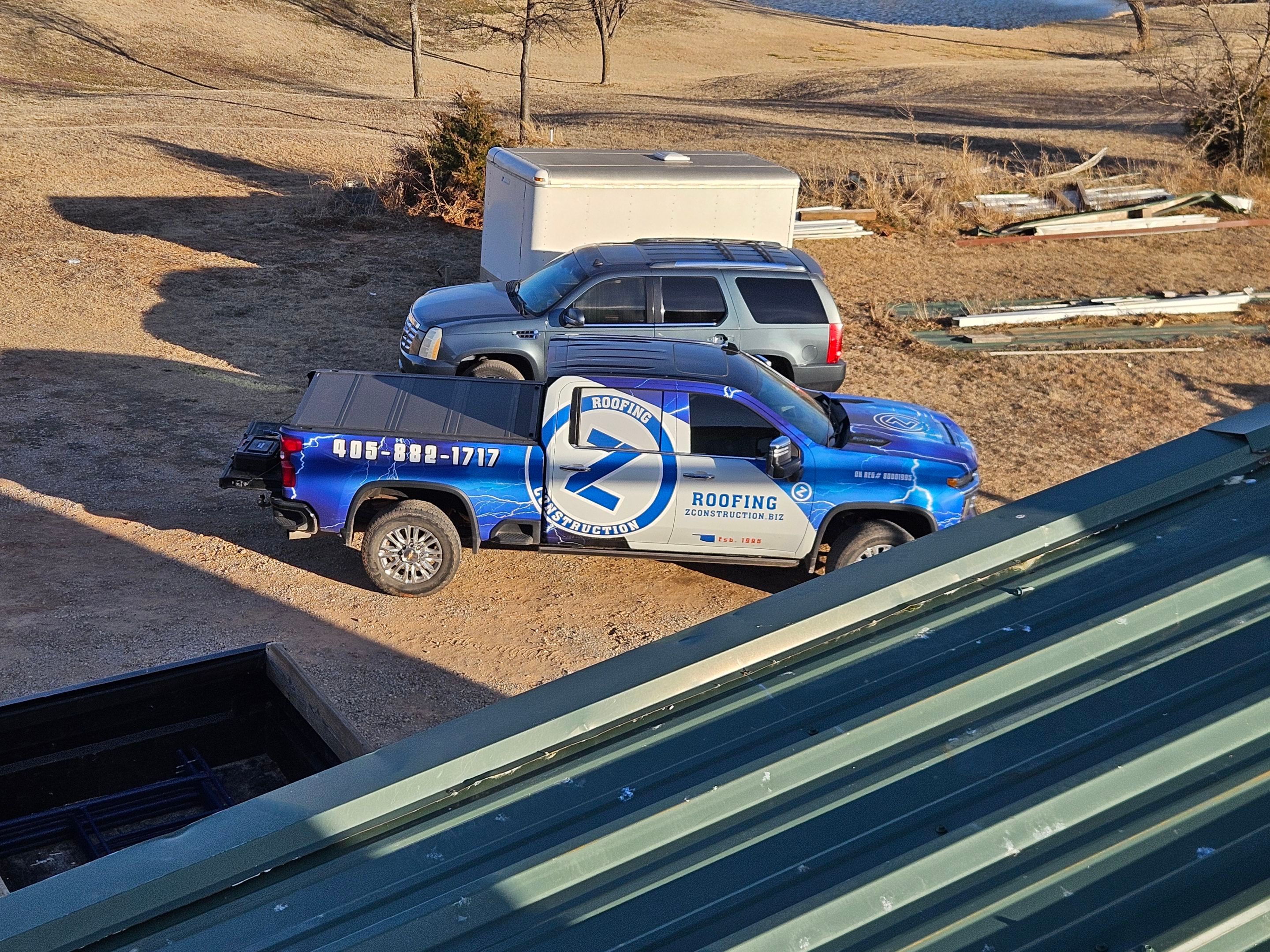 Metal Roof & Building Project in El Reno by Z Construction & Roofing, LLC