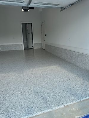 Garage Floor Coating using Cabin Fever
