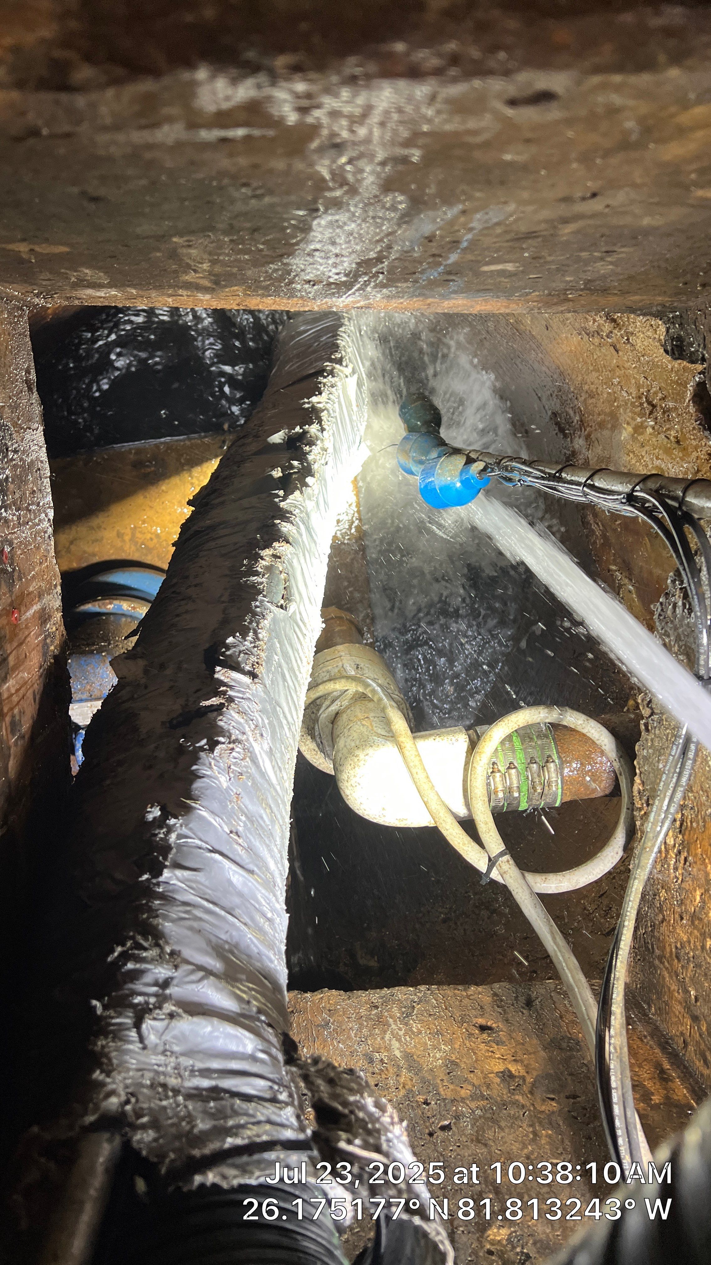 Naples Condo Complex Stormwater System Maintenance and Hurricane Cleanup by APS Power & Water