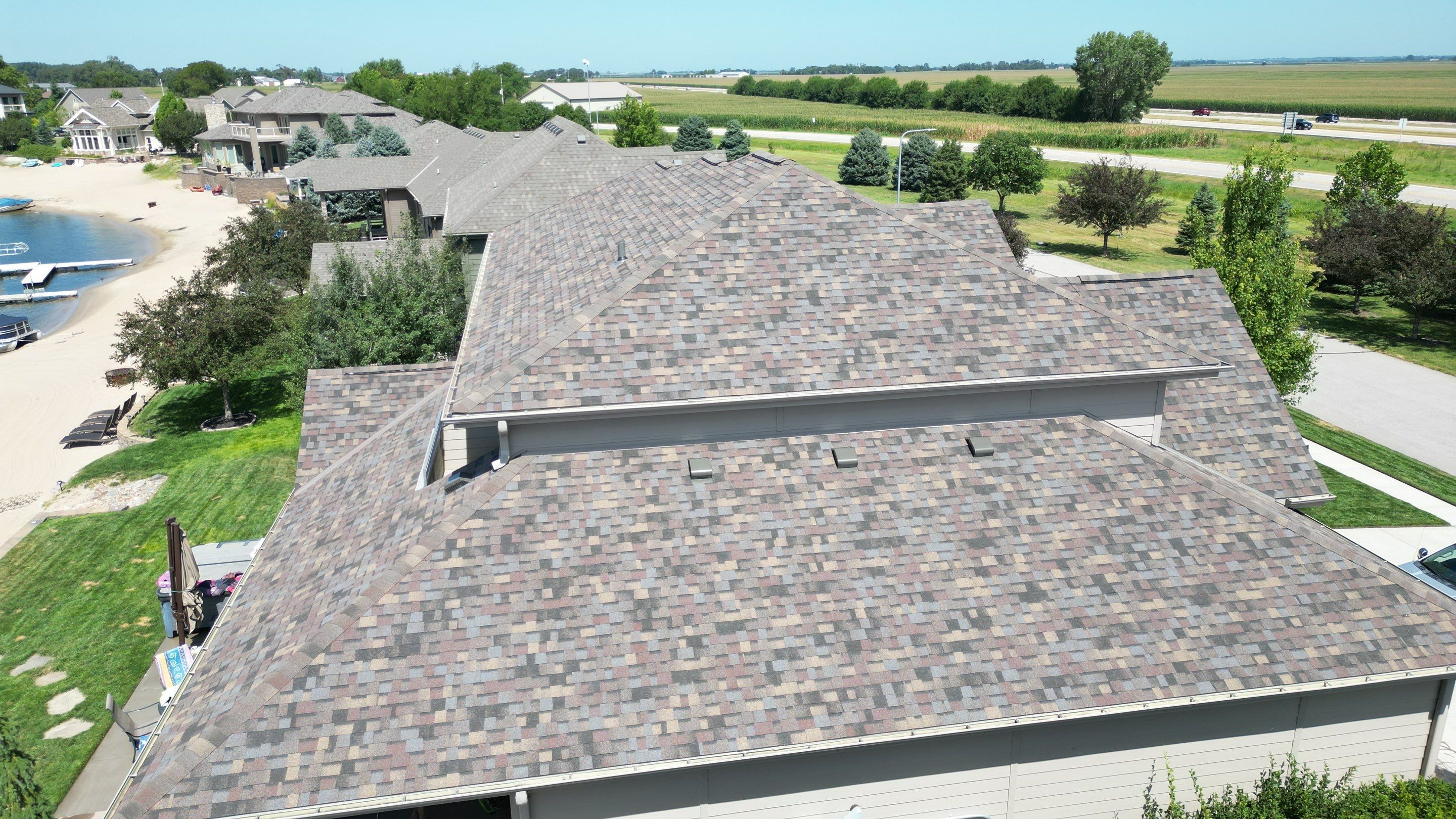 Residential Roofing Installation using Owens Corning Duration Summer Harvest by Lightning Exteriors