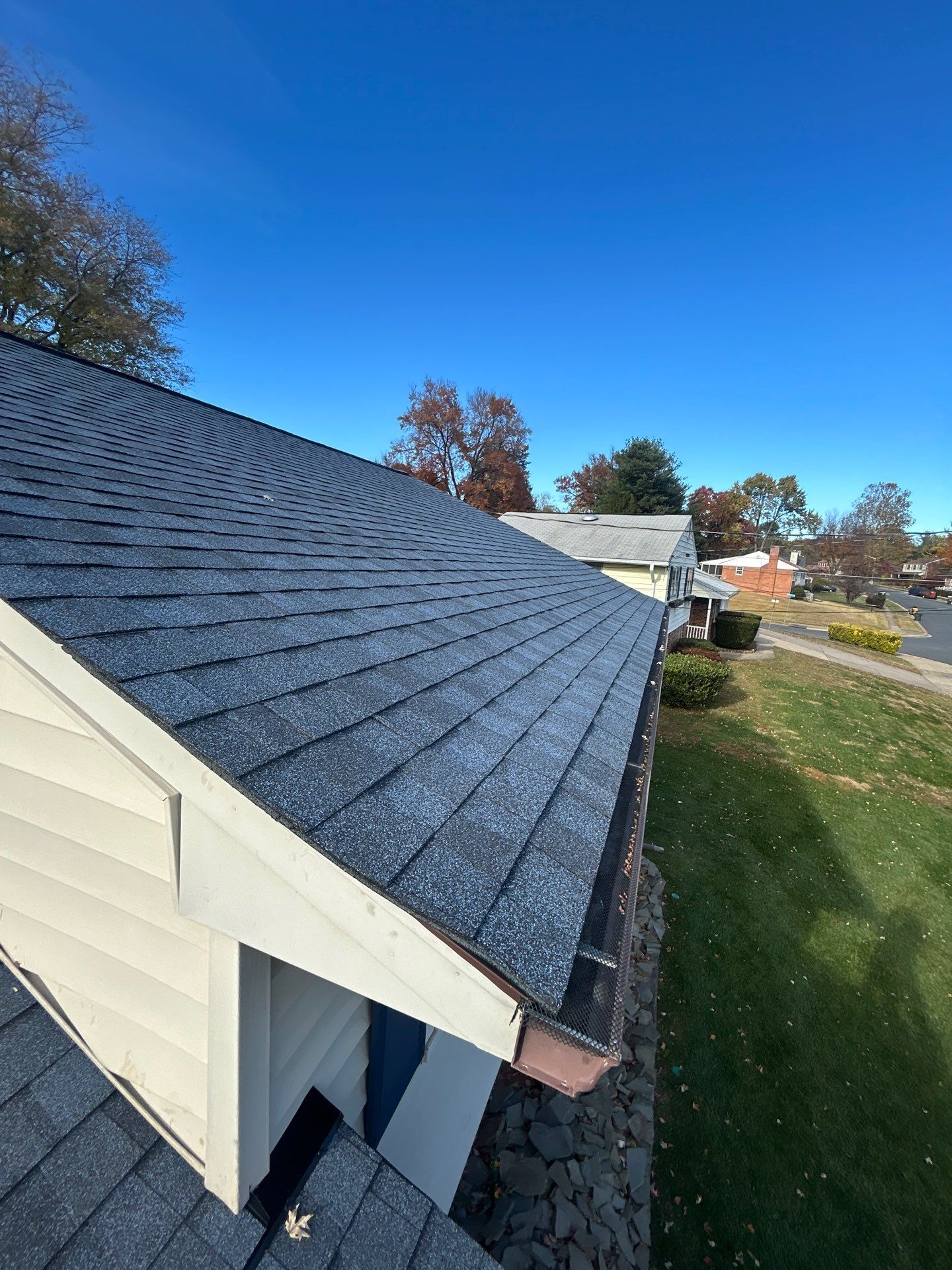 Faifax : Residential Roof Replacement with CertainTeed Landmark Pro in Max Def Coastal Blue  by RM Banning, Inc.