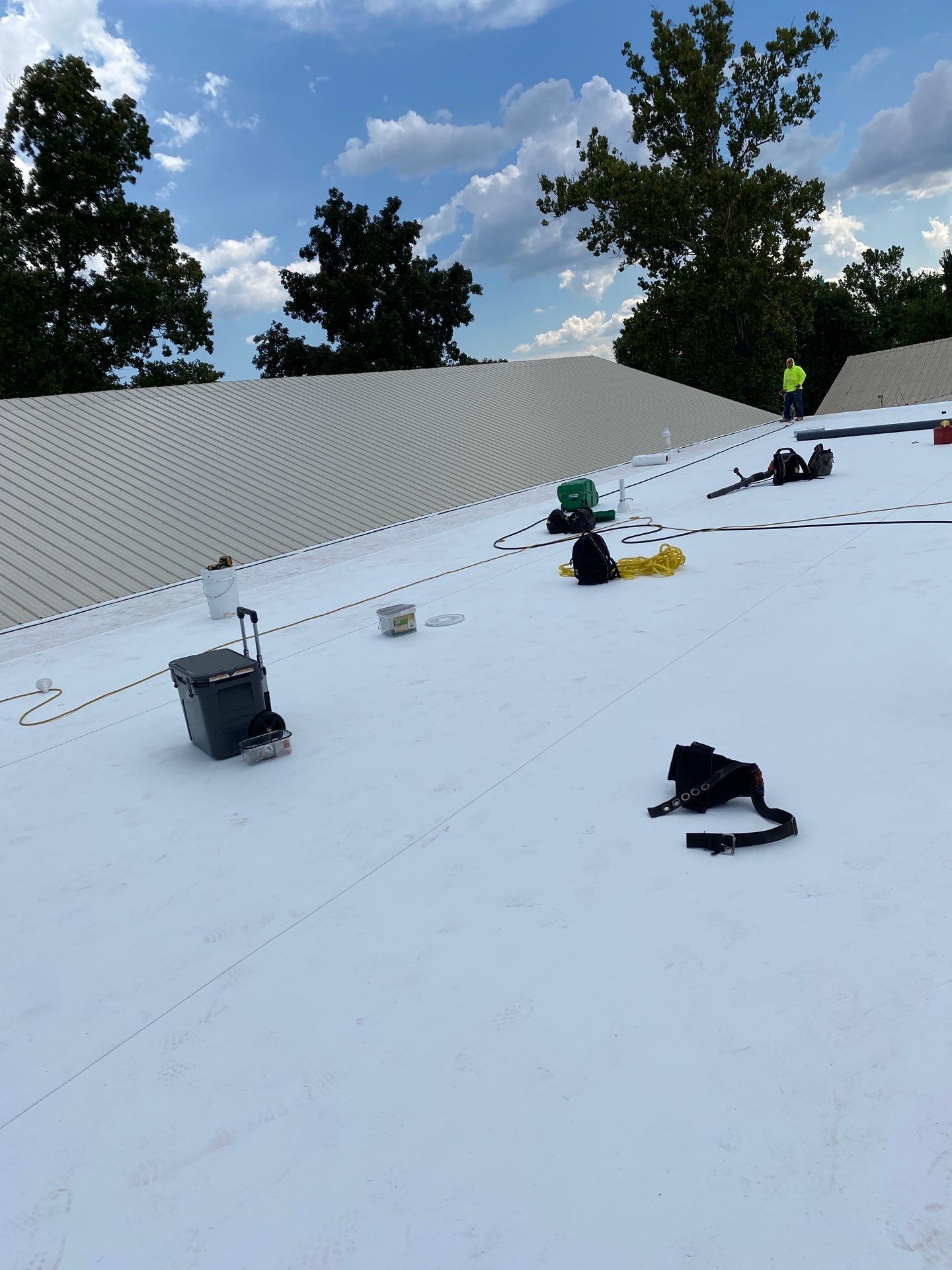 New GAF TPO Install  by Redeemed Roofing Systems